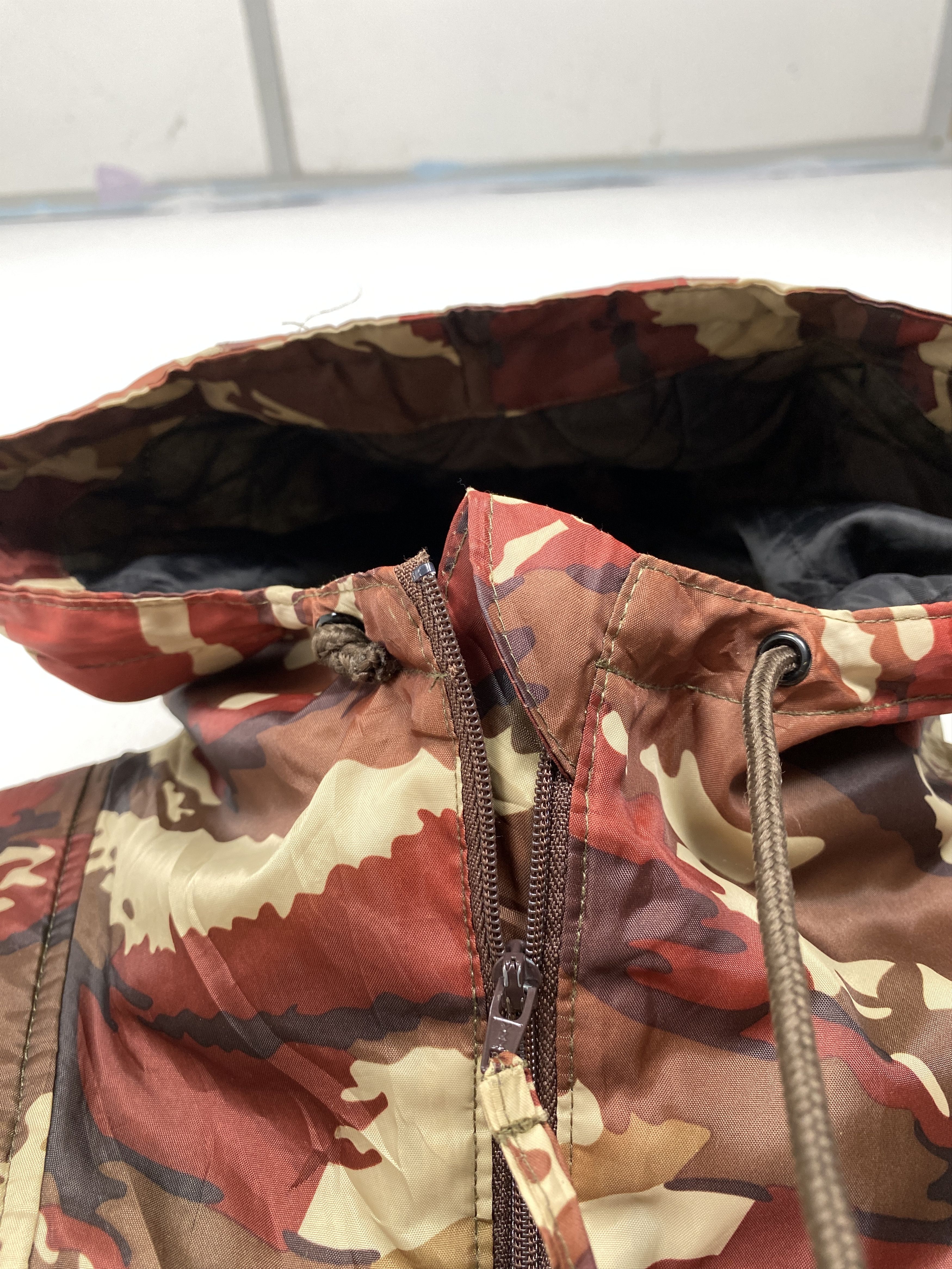 Japanese Brand Vintage Zack Style Camo Half-Zip Light Jacket Size US XL / EU 56 / 4 - 7 Thumbnail