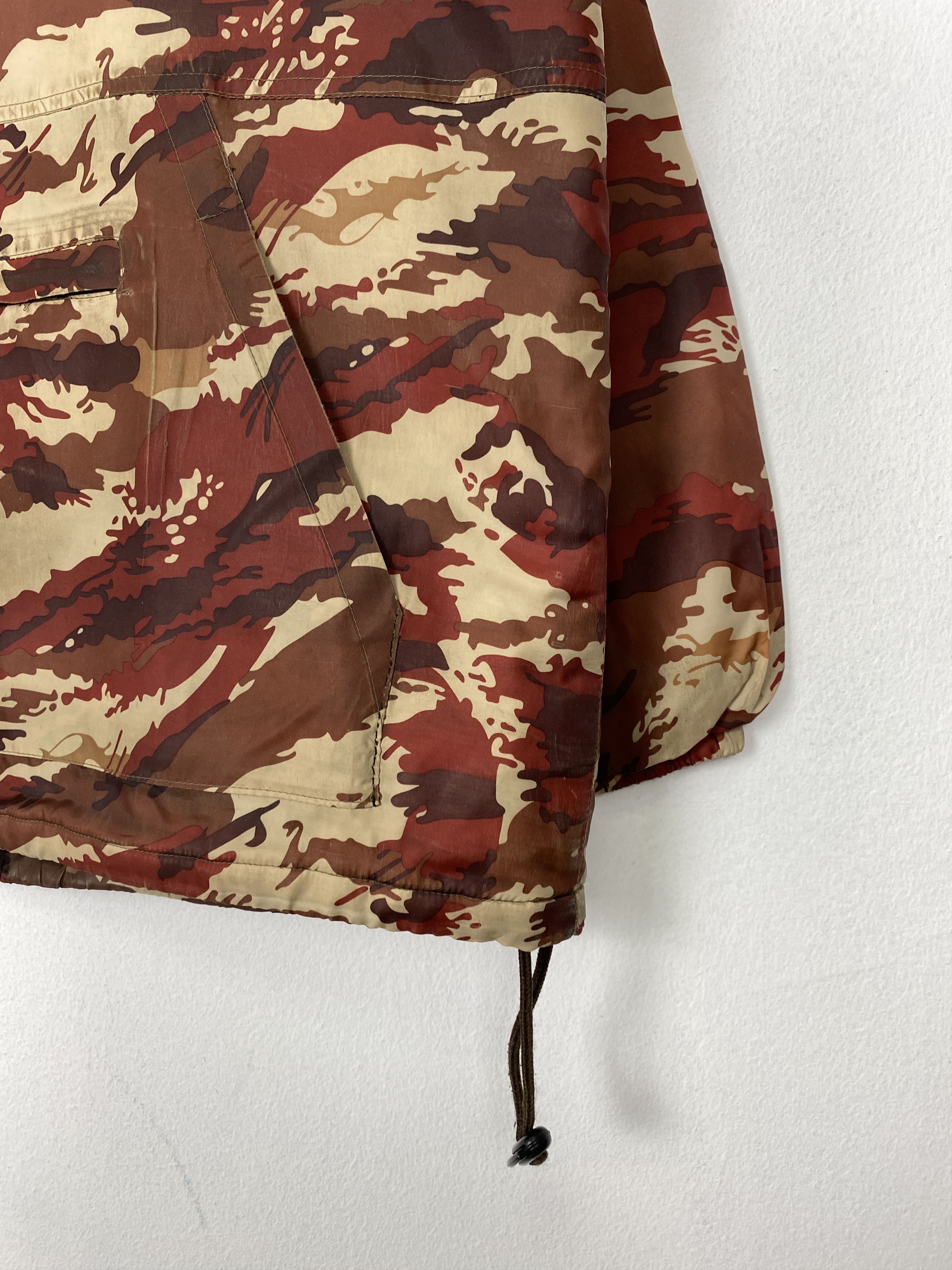 Japanese Brand Vintage Zack Style Camo Half-Zip Light Jacket Size US XL / EU 56 / 4 - 6 Thumbnail