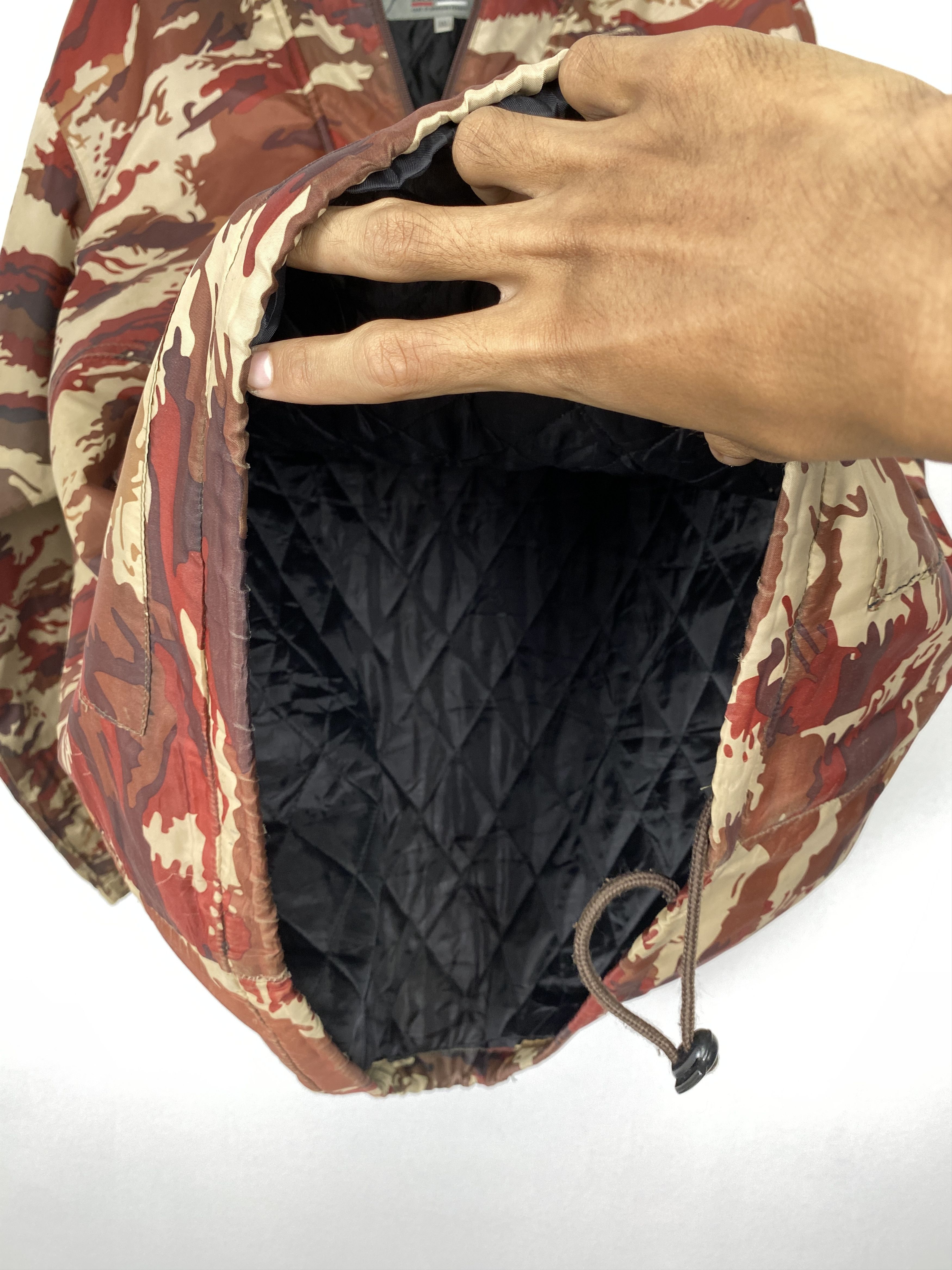 Japanese Brand Vintage Zack Style Camo Half-Zip Light Jacket Size US XL / EU 56 / 4 - 8 Thumbnail