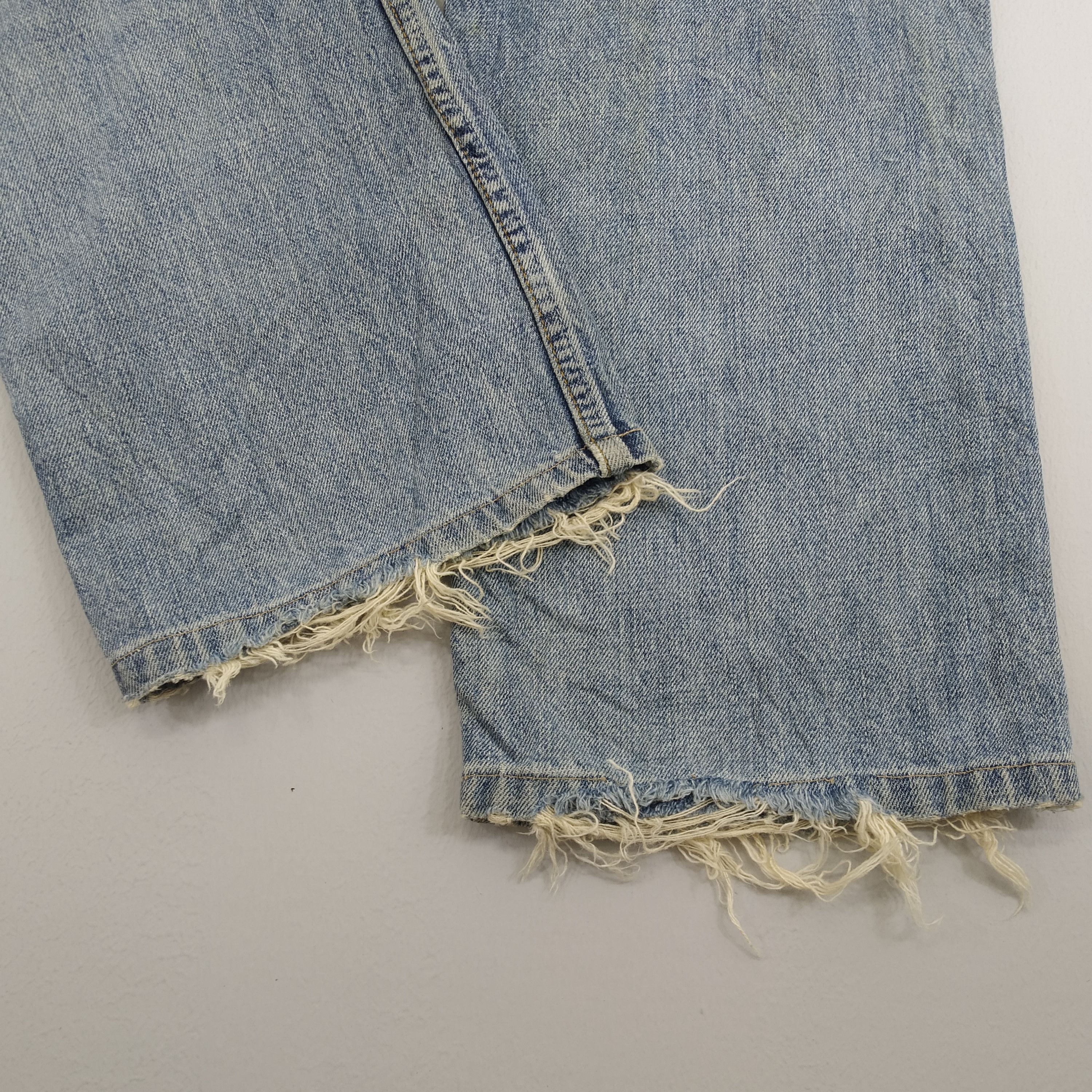 Levi's W28 Levi’s 512 Stone Wash Blue Denim Jeans Ripped Jeans Size US 28 / EU 44 - 11 Thumbnail