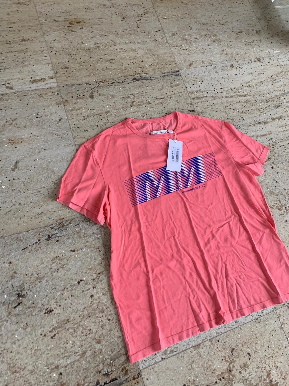 Maison Margiela SS16 Logo Tee in Pink Size US S / EU 44-46 / 1 - 3 Thumbnail
