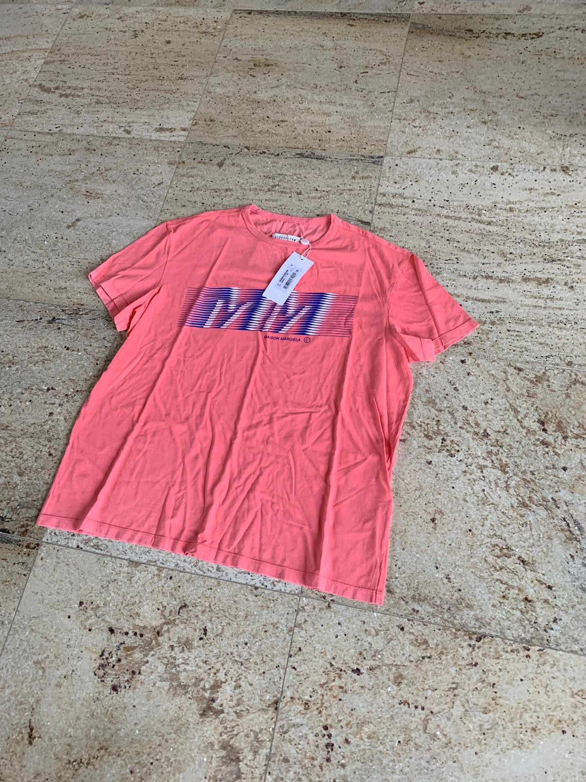 Maison Margiela SS16 Logo Tee in Pink Size US S / EU 44-46 / 1 - 5 Thumbnail