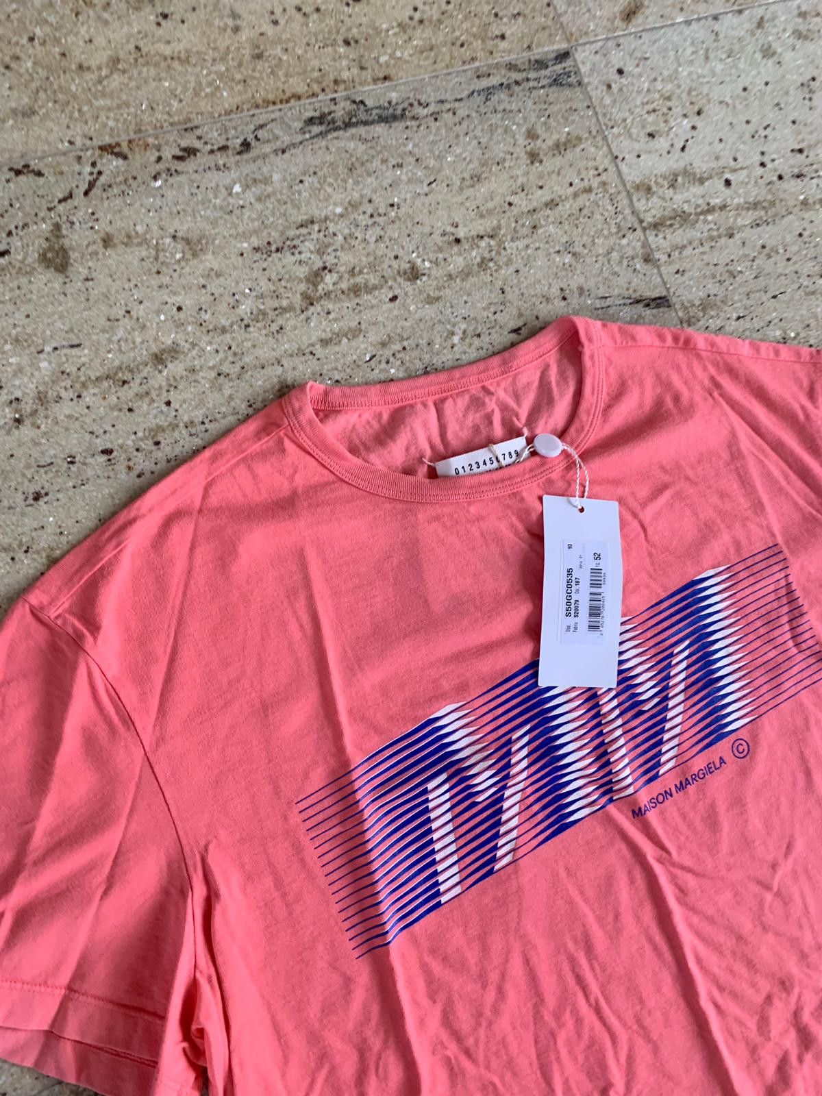 Maison Margiela SS16 Logo Tee in Pink Size US S / EU 44-46 / 1 - 4 Thumbnail