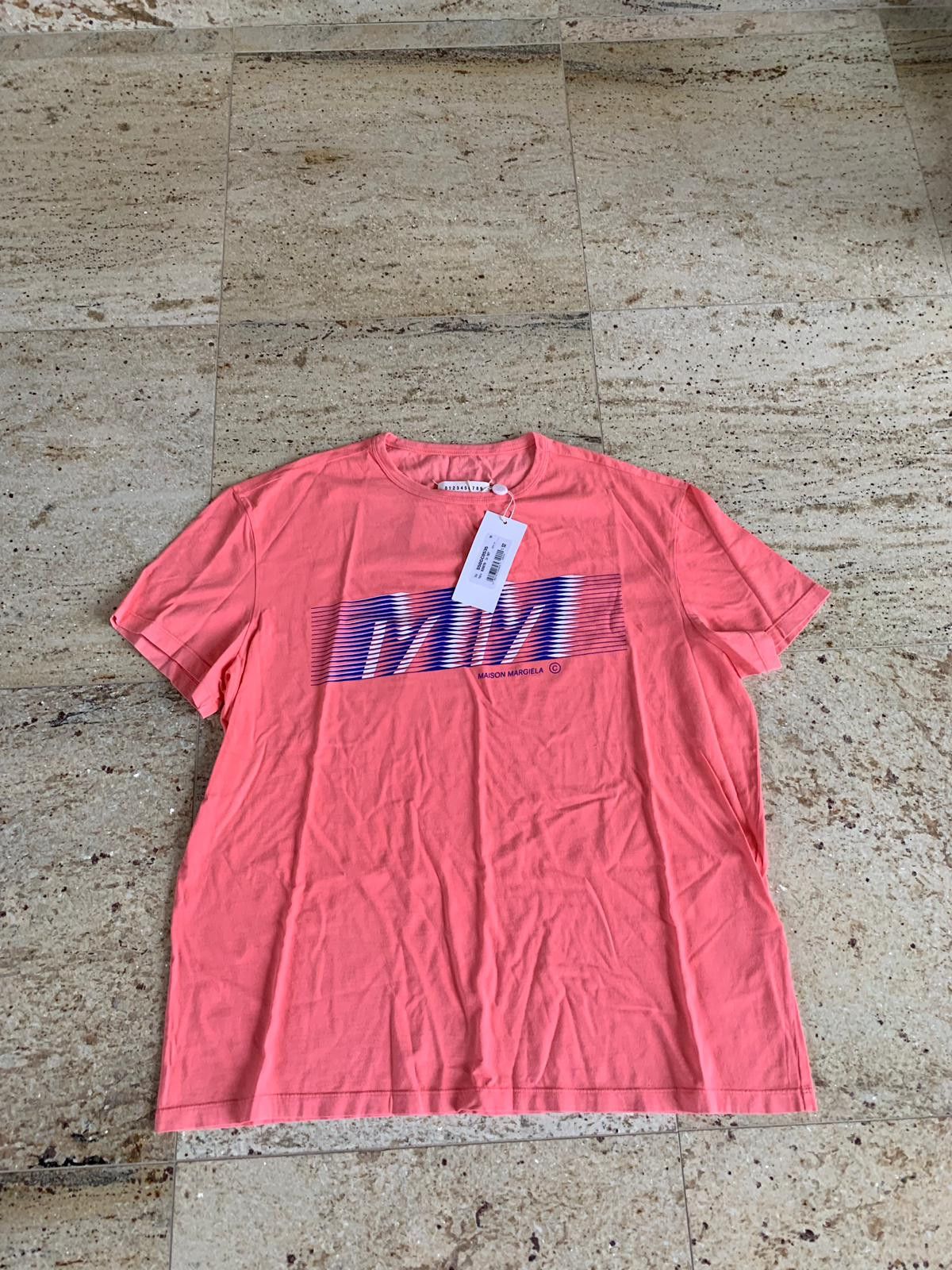 Maison Margiela SS16 Logo Tee in Pink Size US S / EU 44-46 / 1 - 1 Thumbnail