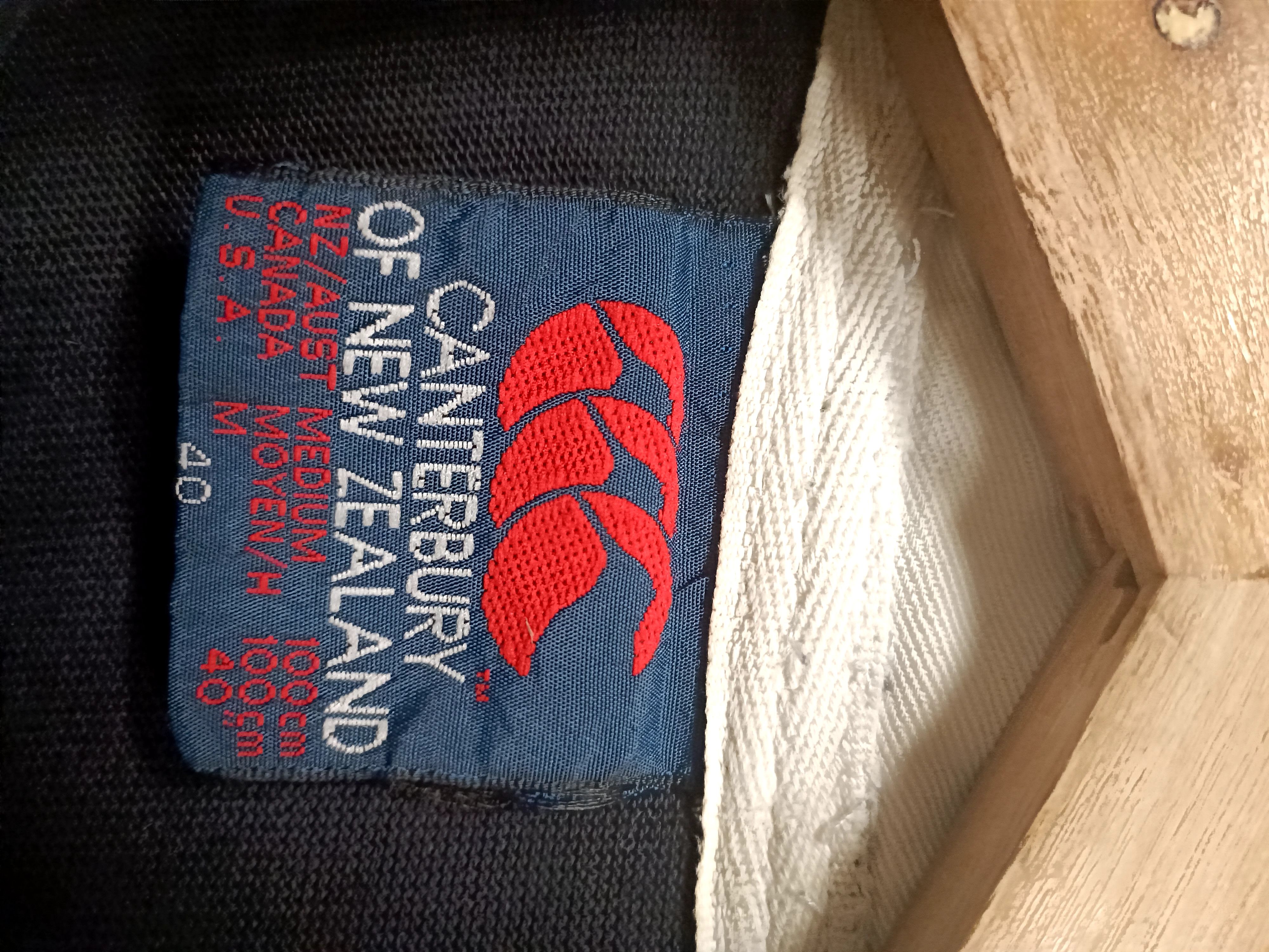 Canterbury of New Zealand vintage rugby shirt canterbury of new zealand Size US M / EU 48-50 / 2 - 3 Thumbnail
