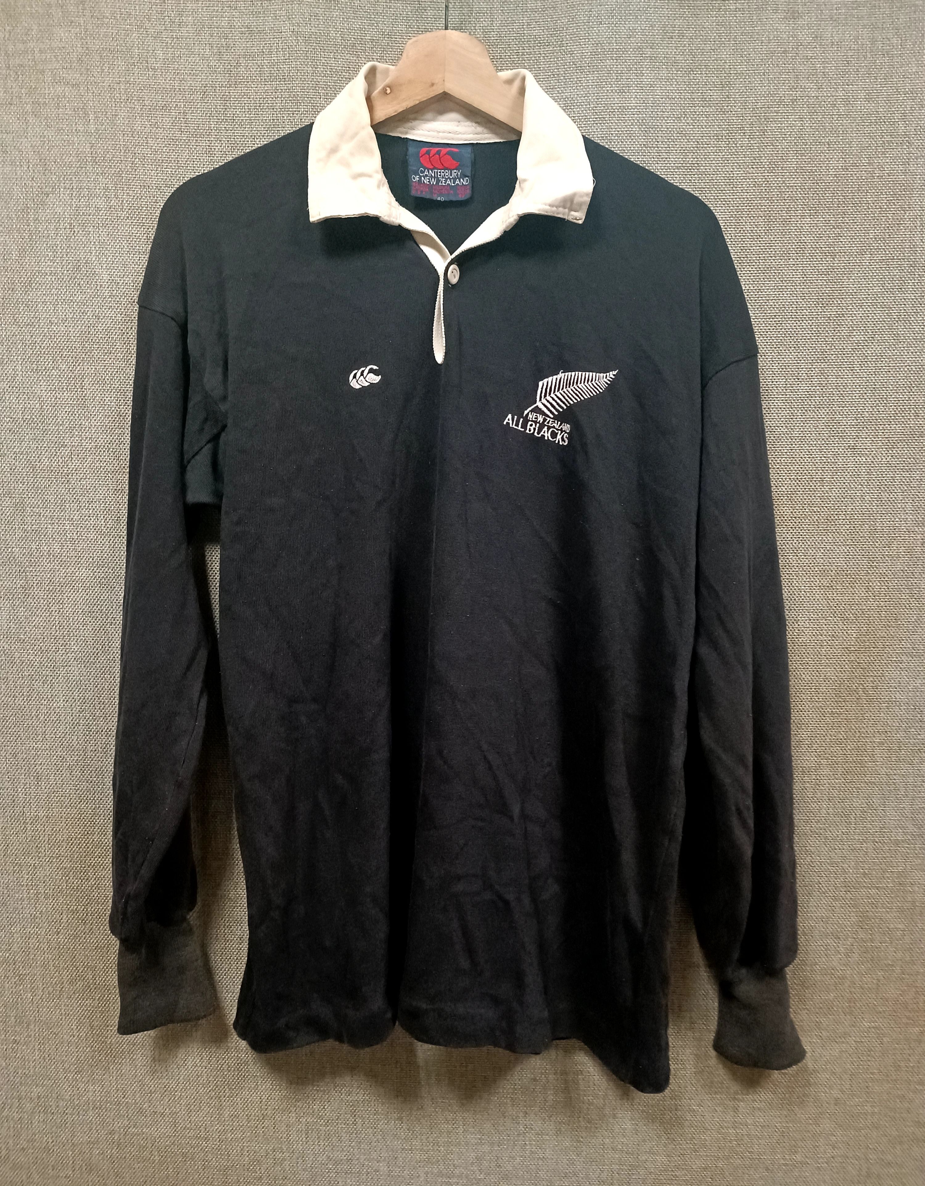 vintage rugby shirt canterbury of new zealand