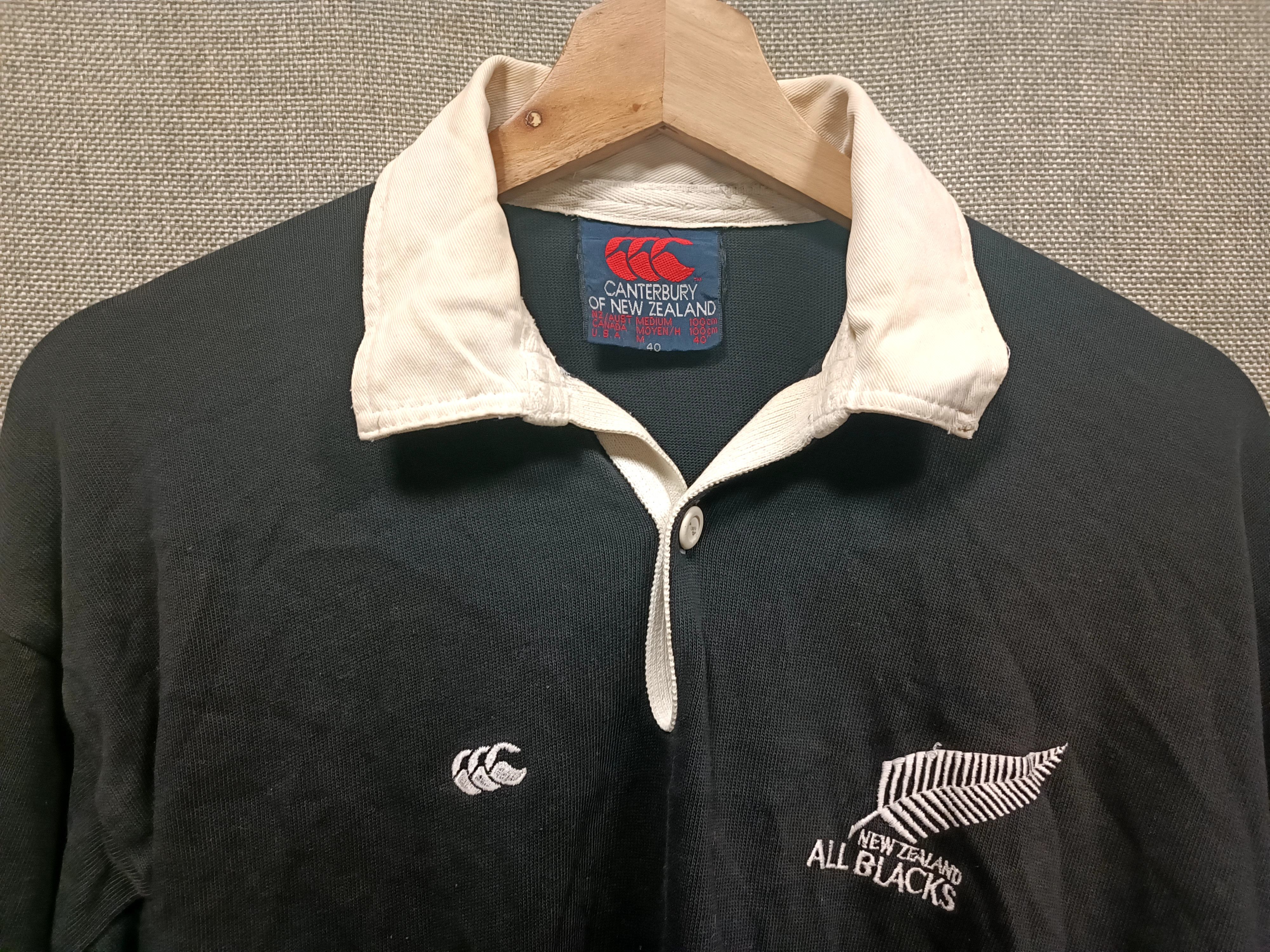 Canterbury of New Zealand vintage rugby shirt canterbury of new zealand Size US M / EU 48-50 / 2 - 2 Thumbnail