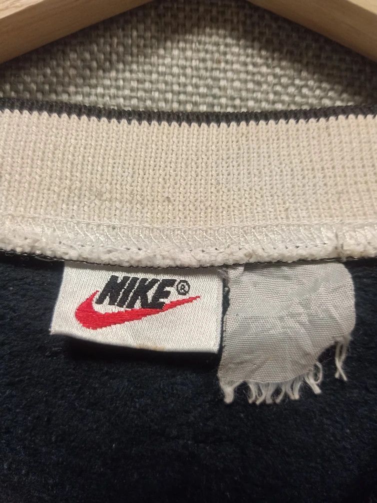 Nike × Vintage vintage 90s sweatshirt nike swoosh logo embroidery Size US M / EU 48-50 / 2 - 3 Thumbnail