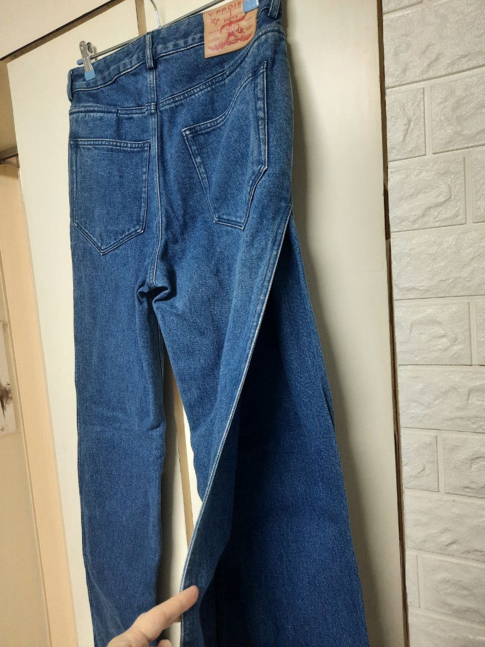 Y/Project FW18 AW18 Back Panel Layered Jeans Size US 30 / EU 46 - 3 Thumbnail