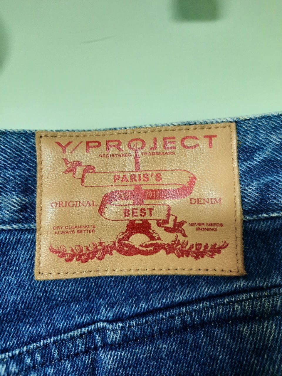 Y/Project FW18 AW18 Back Panel Layered Jeans Size US 30 / EU 46 - 6 Thumbnail