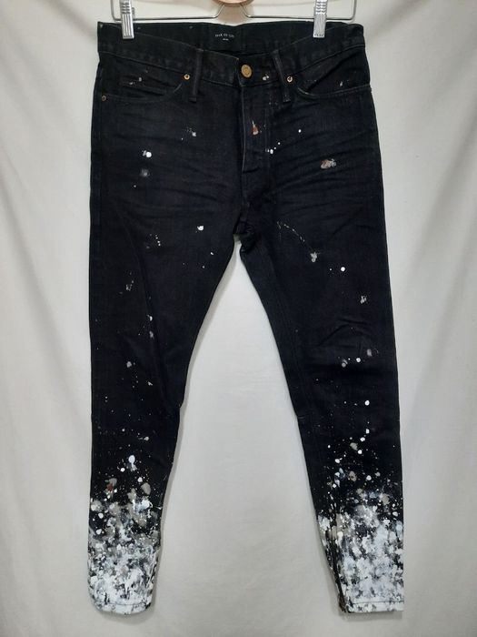 Fear of God 5th Collection Paint Splatter Jeans | Grailed