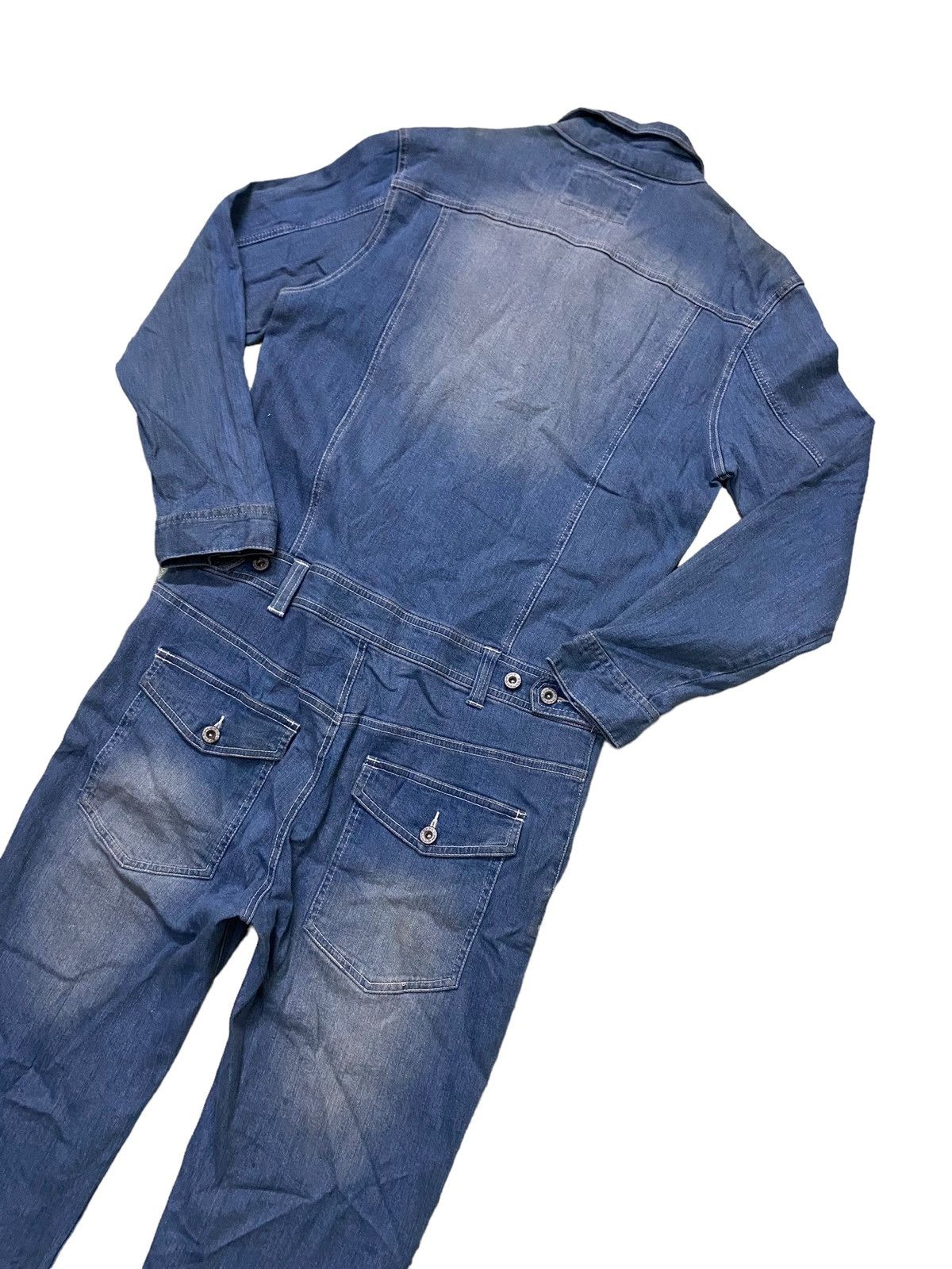 Comme des Garcons 💥FinalDrop💥 GGD Grand Global Design Overalls Denim Pant Size US 36 / EU 52 - 3 Thumbnail