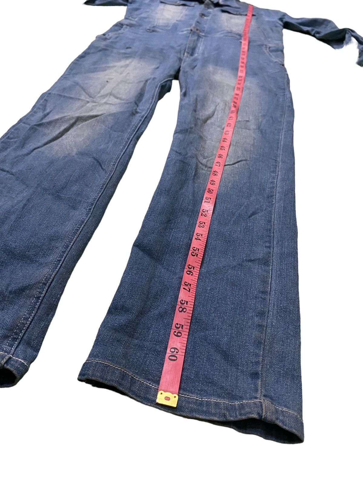 Comme des Garcons 💥FinalDrop💥 GGD Grand Global Design Overalls Denim Pant Size US 36 / EU 52 - 9 Thumbnail