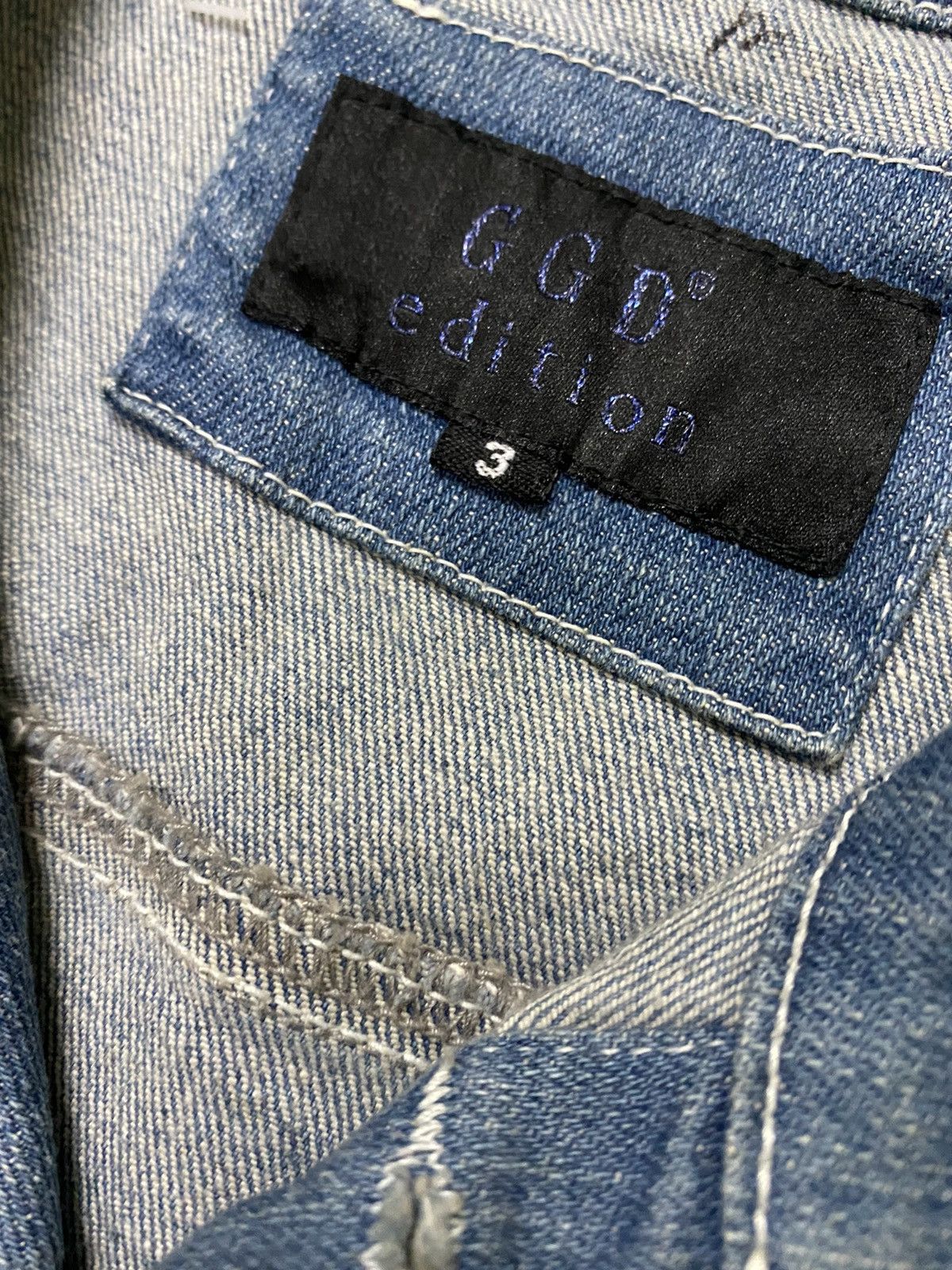 Comme des Garcons 💥FinalDrop💥 GGD Grand Global Design Overalls Denim Pant Size US 36 / EU 52 - 15 Thumbnail