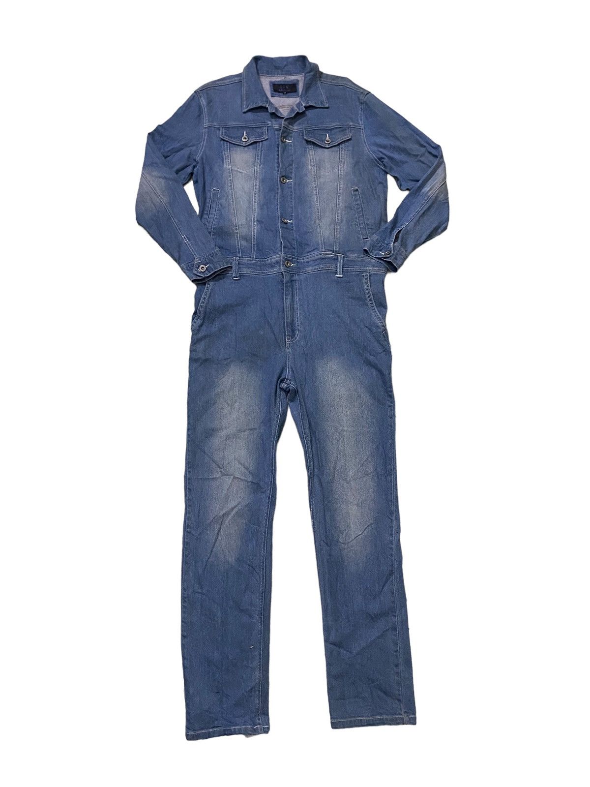 Comme des Garcons 💥FinalDrop💥 GGD Grand Global Design Overalls Denim Pant Size US 36 / EU 52 - 2 Thumbnail