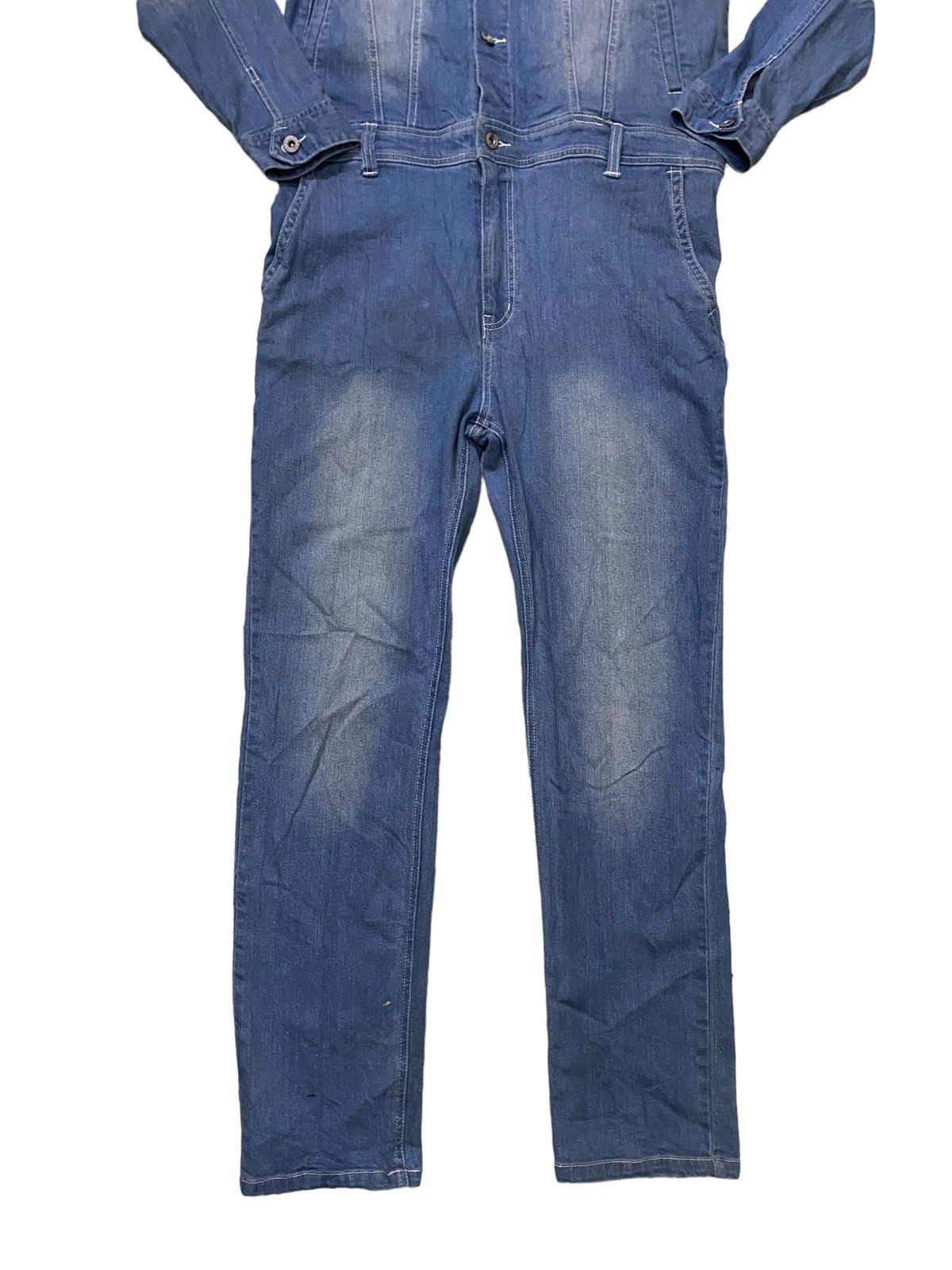 Comme des Garcons 💥FinalDrop💥 GGD Grand Global Design Overalls Denim Pant Size US 36 / EU 52 - 8 Thumbnail