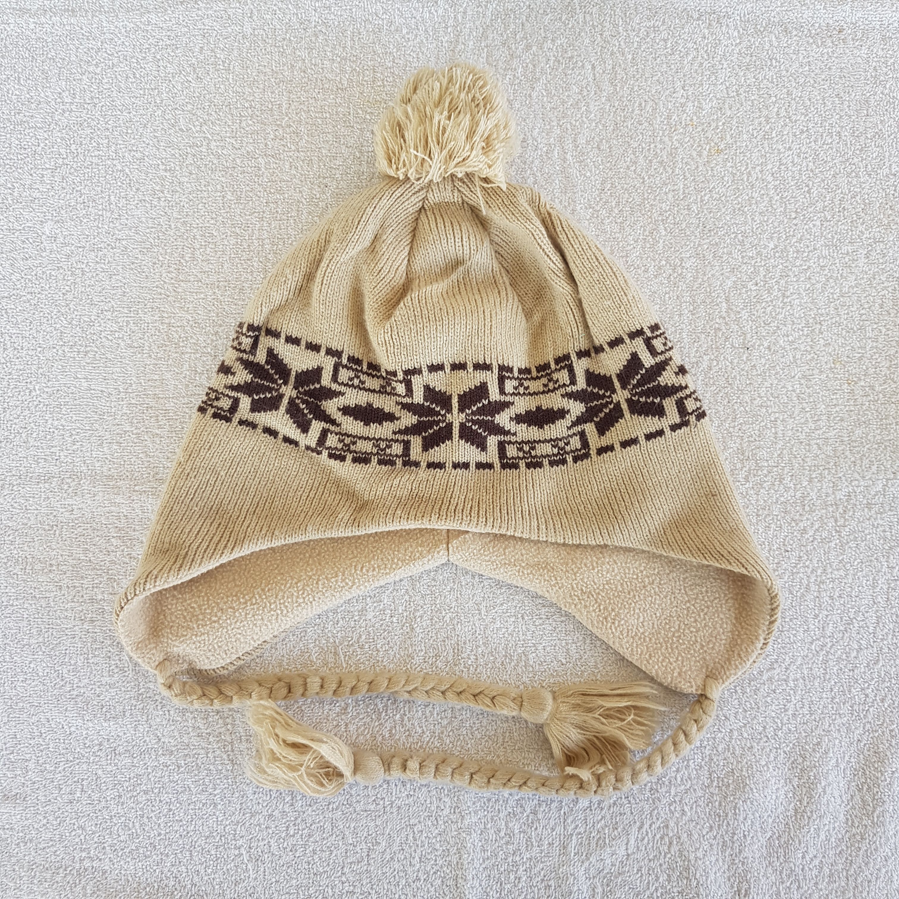 Japanese Brand × Vintage Unknown Japanese Beanie Snow Cap Earflap Hats - AC10379. Size ONE SIZE - 5 Thumbnail