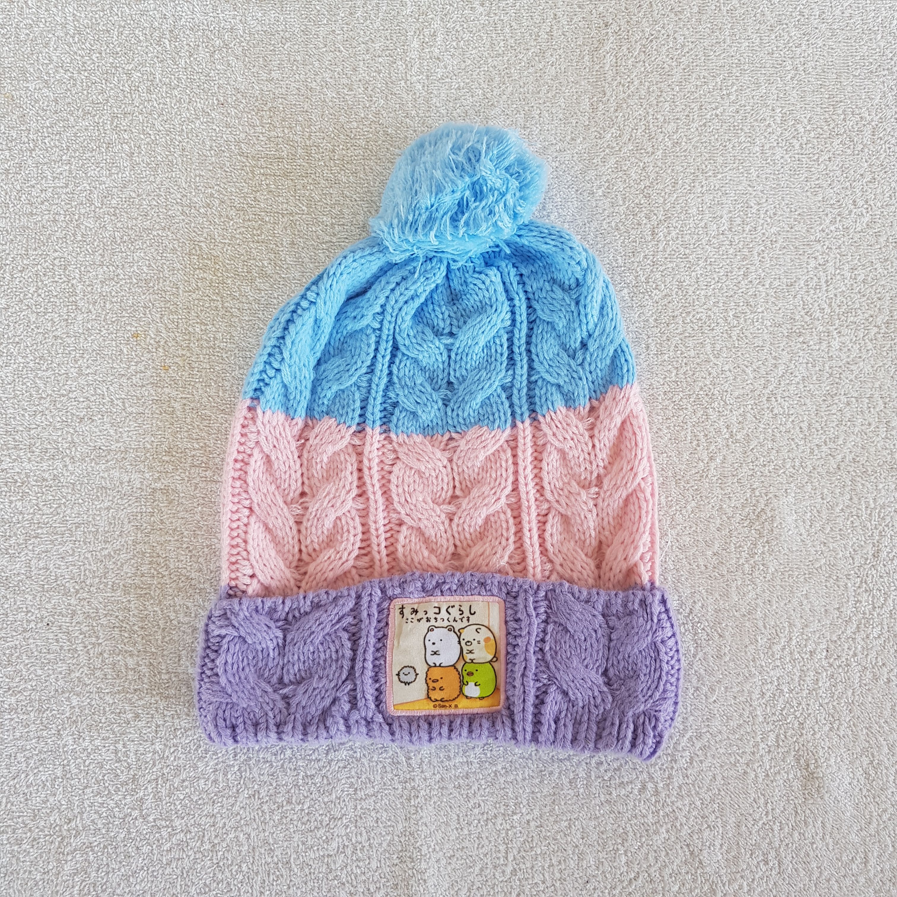 Anime × Japanese Brand Sumikko Gurashi Beanie Japanese Anime Snow Cap Cartoon Hats Size ONE SIZE - 5 Thumbnail