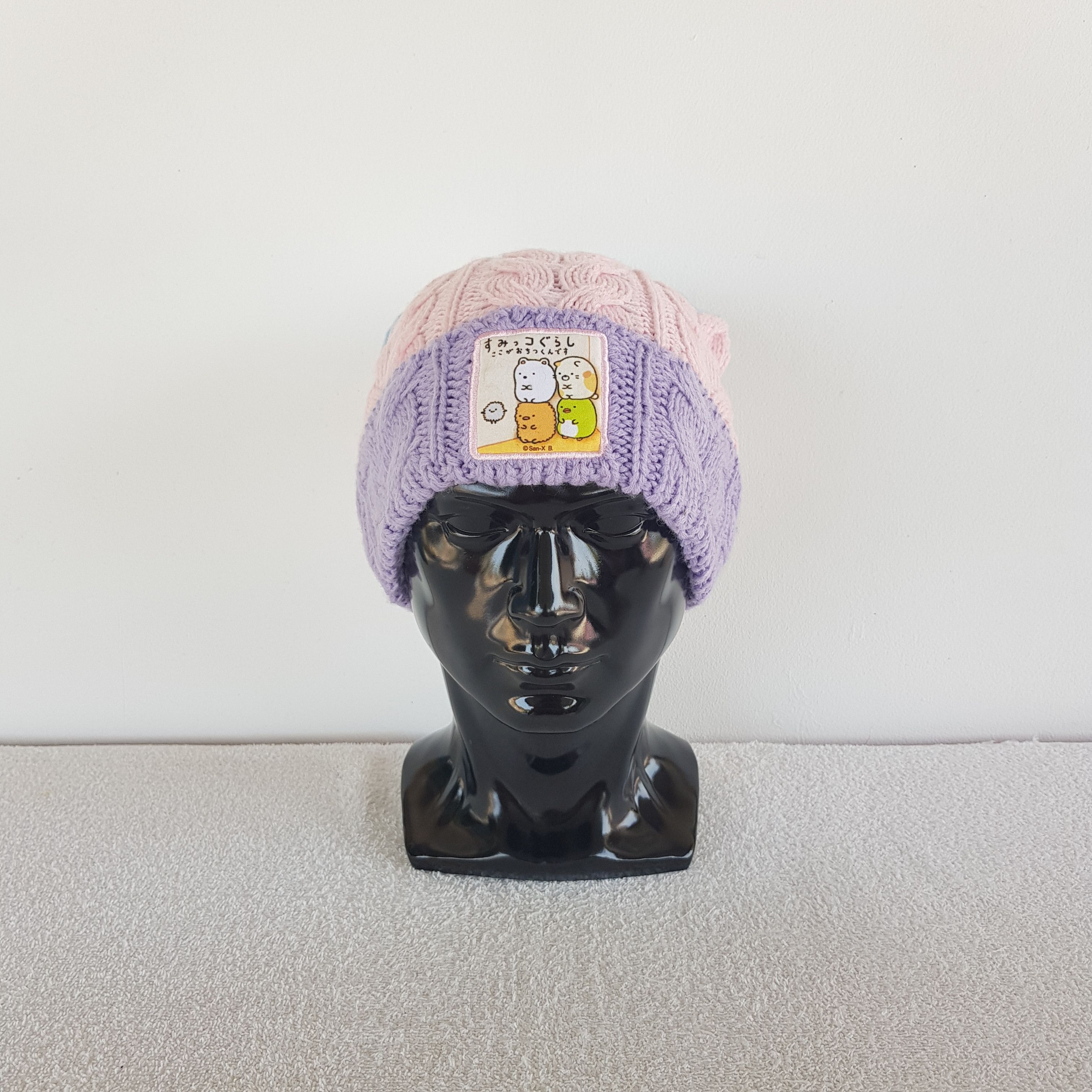 Anime × Japanese Brand Sumikko Gurashi Beanie Japanese Anime Snow Cap Cartoon Hats Size ONE SIZE - 2 Thumbnail
