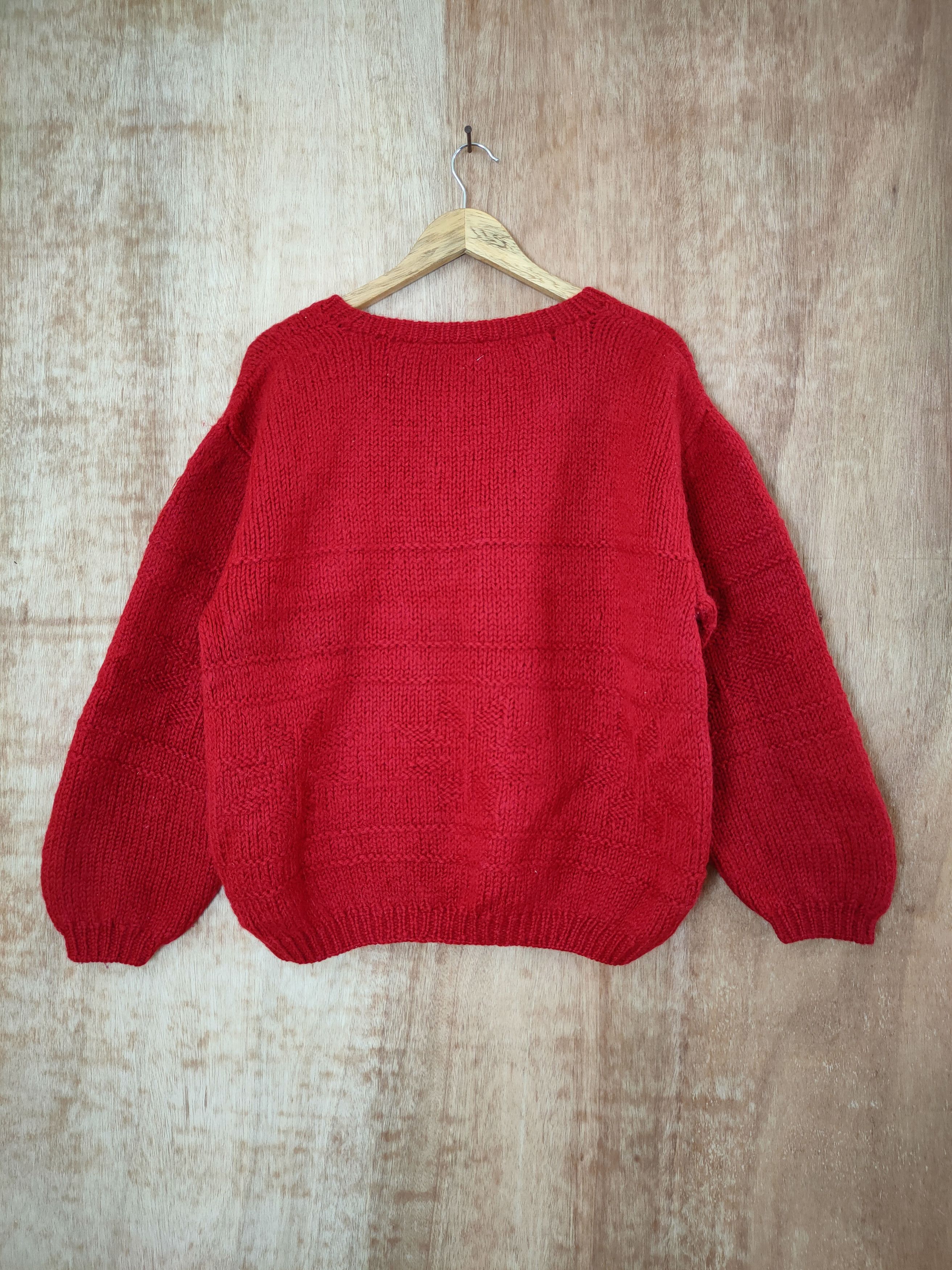 Aran Isles Knitwear DL 90s Japan Handmade knitwear mohair winter #46-434 Size US M / EU 48-50 / 2 - 8 Thumbnail