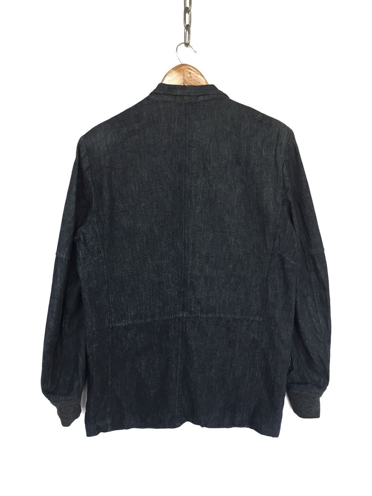 Comme des Garcons Homme 90s Comme des Garçons Homme Denim Linen Blend Jacket Size US M / EU 48-50 / 2 - 5 Thumbnail