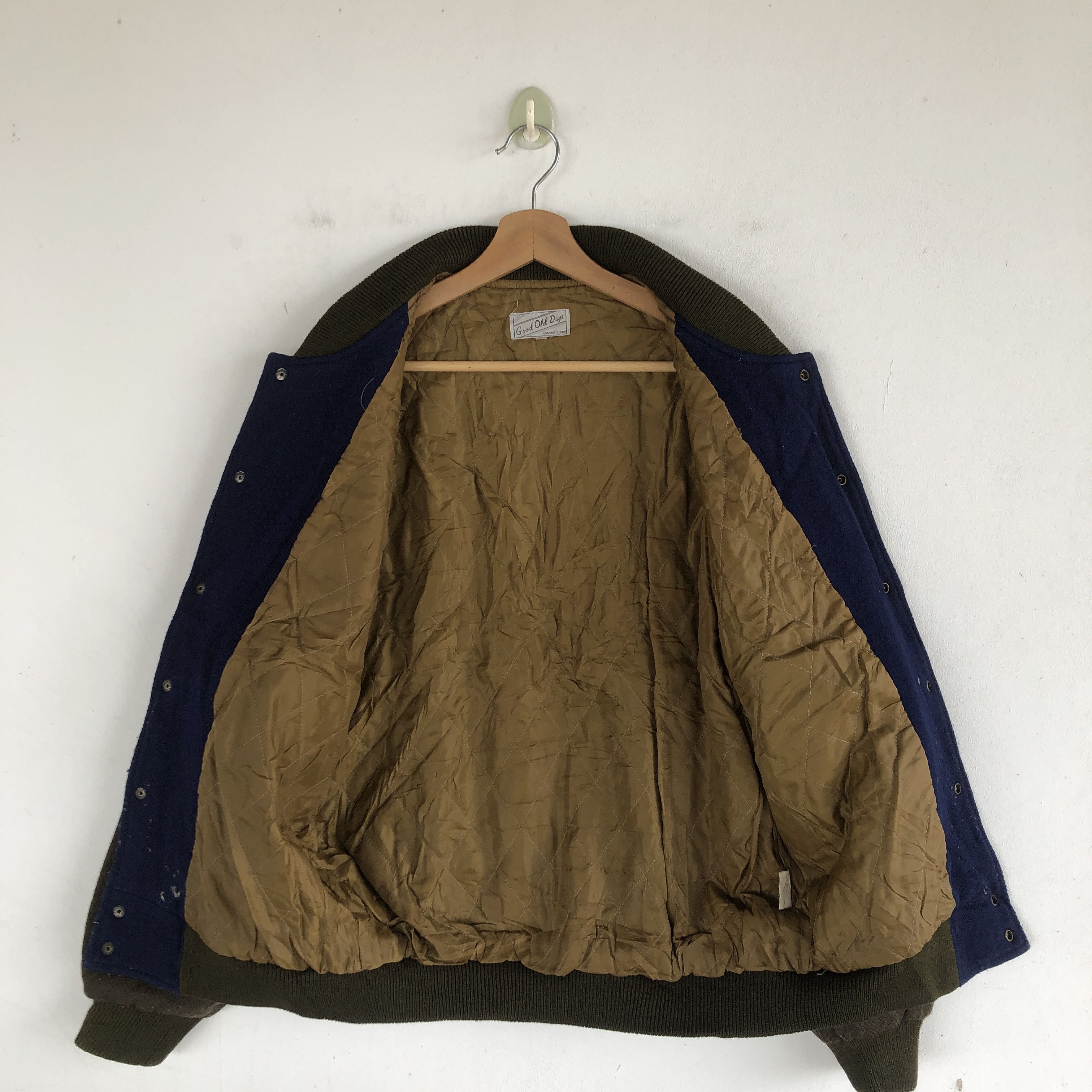 NEFF × Vintage Good Old Days Varsity Jackets Seattle Hockey Wool Jacket Size US M / EU 48-50 / 2 - 6 Thumbnail