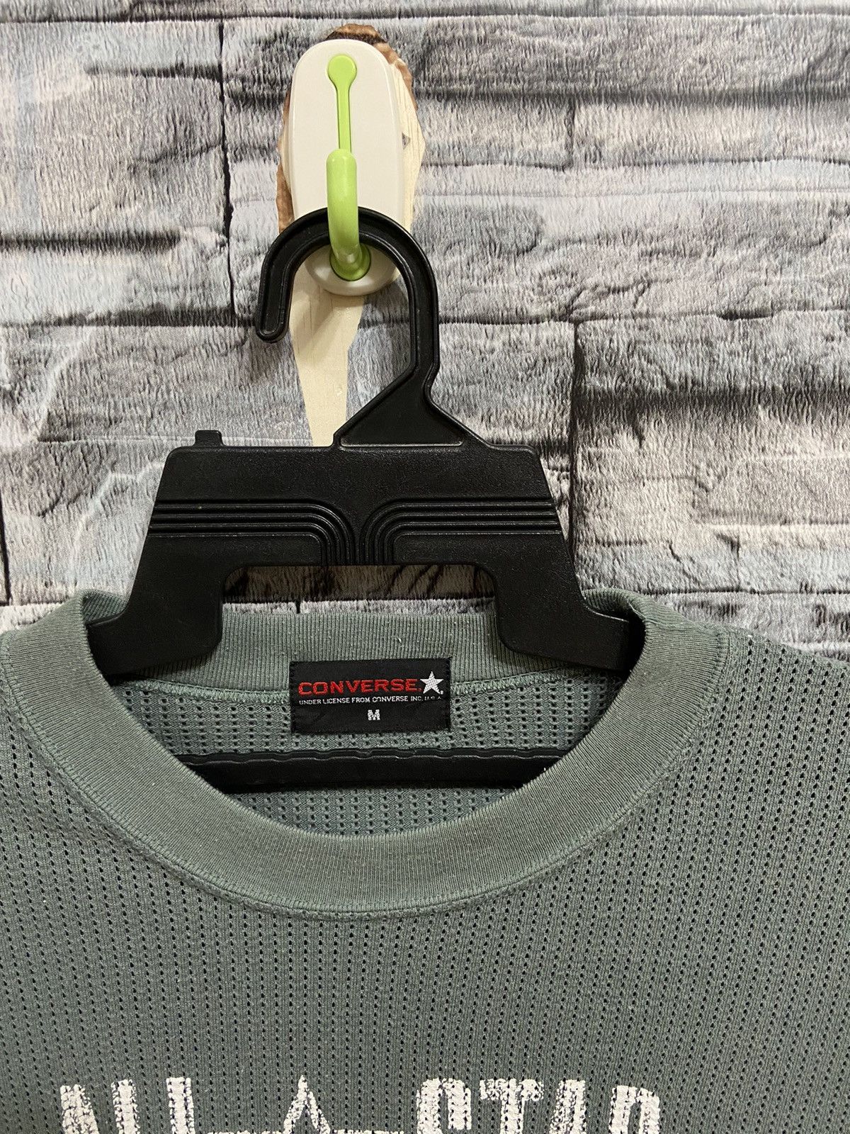 Converse Vintage Converse t shirt black tag spell out All Star Size US M / EU 48-50 / 2 - 4 Thumbnail