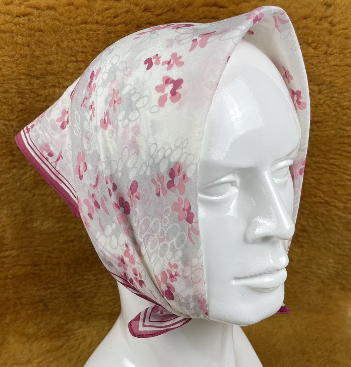 Japanese Brand ined bandana handkerchief neckerchief HC0338 Size ONE SIZE - 1 Thumbnail