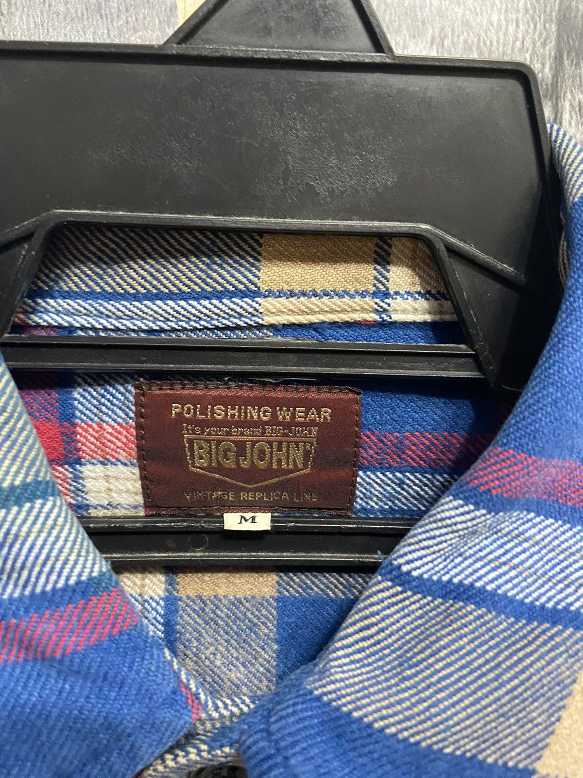 Big John Vintage Big John Flannel double pocket plaid Size US M / EU 48-50 / 2 - 3 Thumbnail