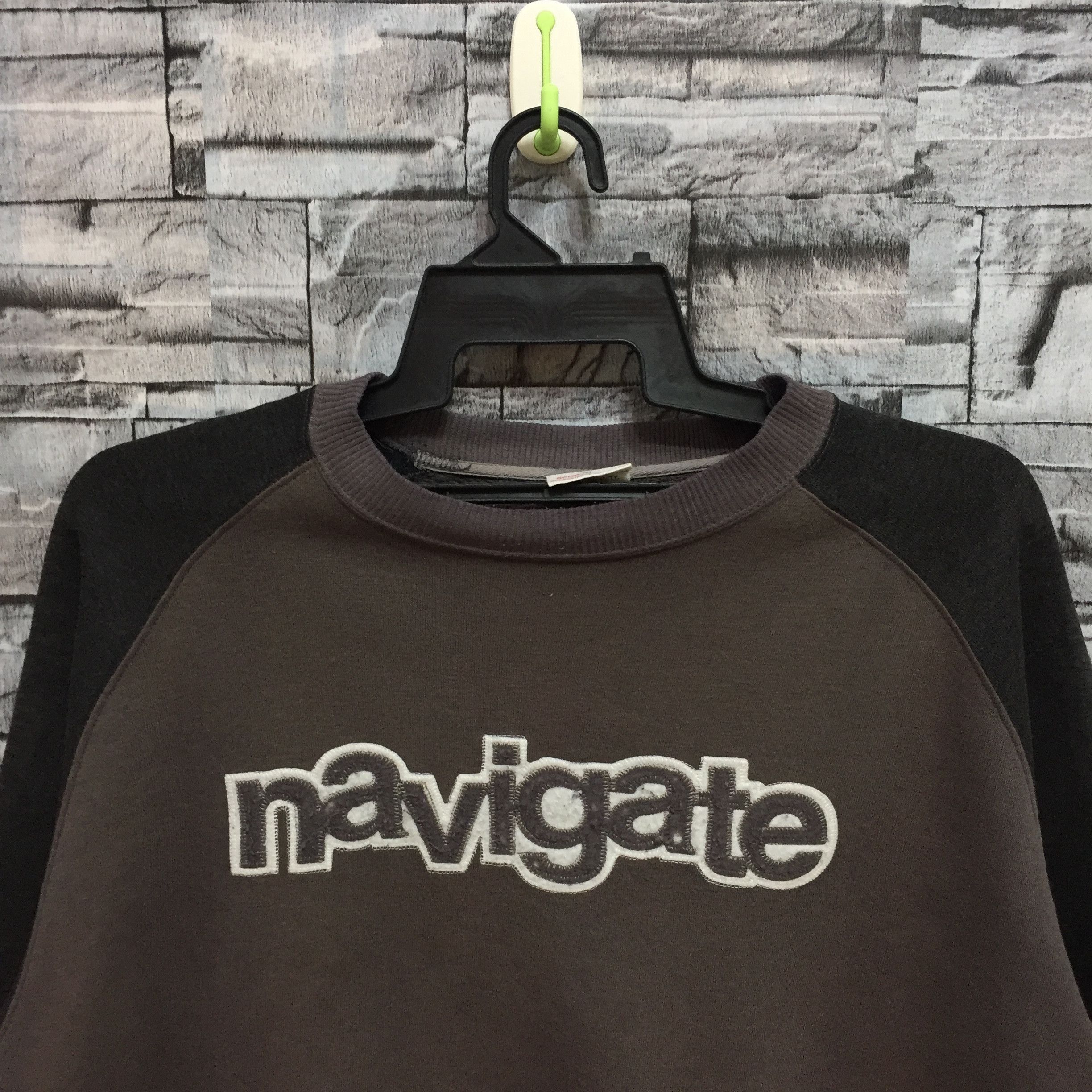 Japanese Brand Digdeep sweatshirt Navigate embroidered size M fit XL Size US XL / EU 56 / 4 - 3 Thumbnail