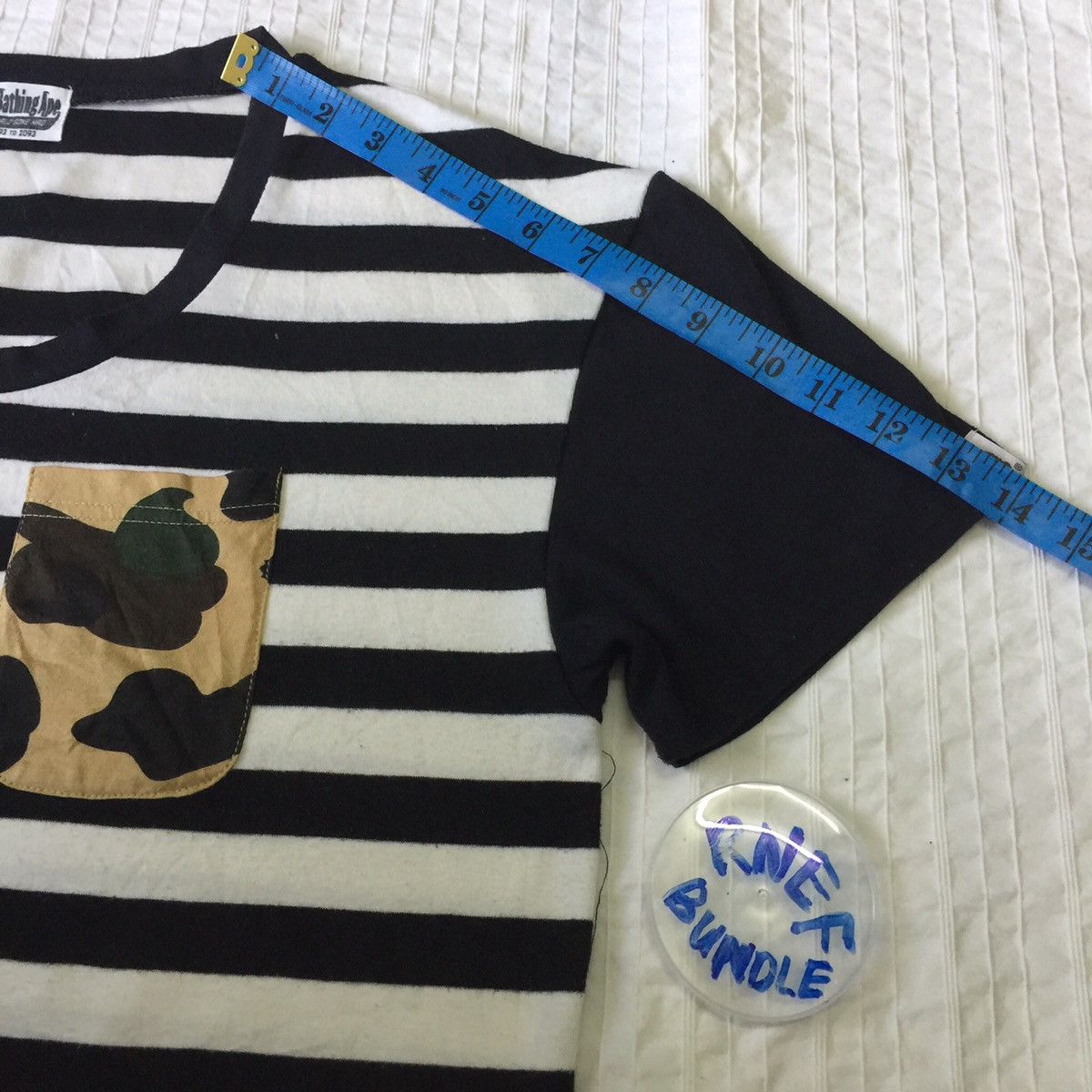 Bape A bathing ape tshirt Size ONE SIZE - 9 Thumbnail