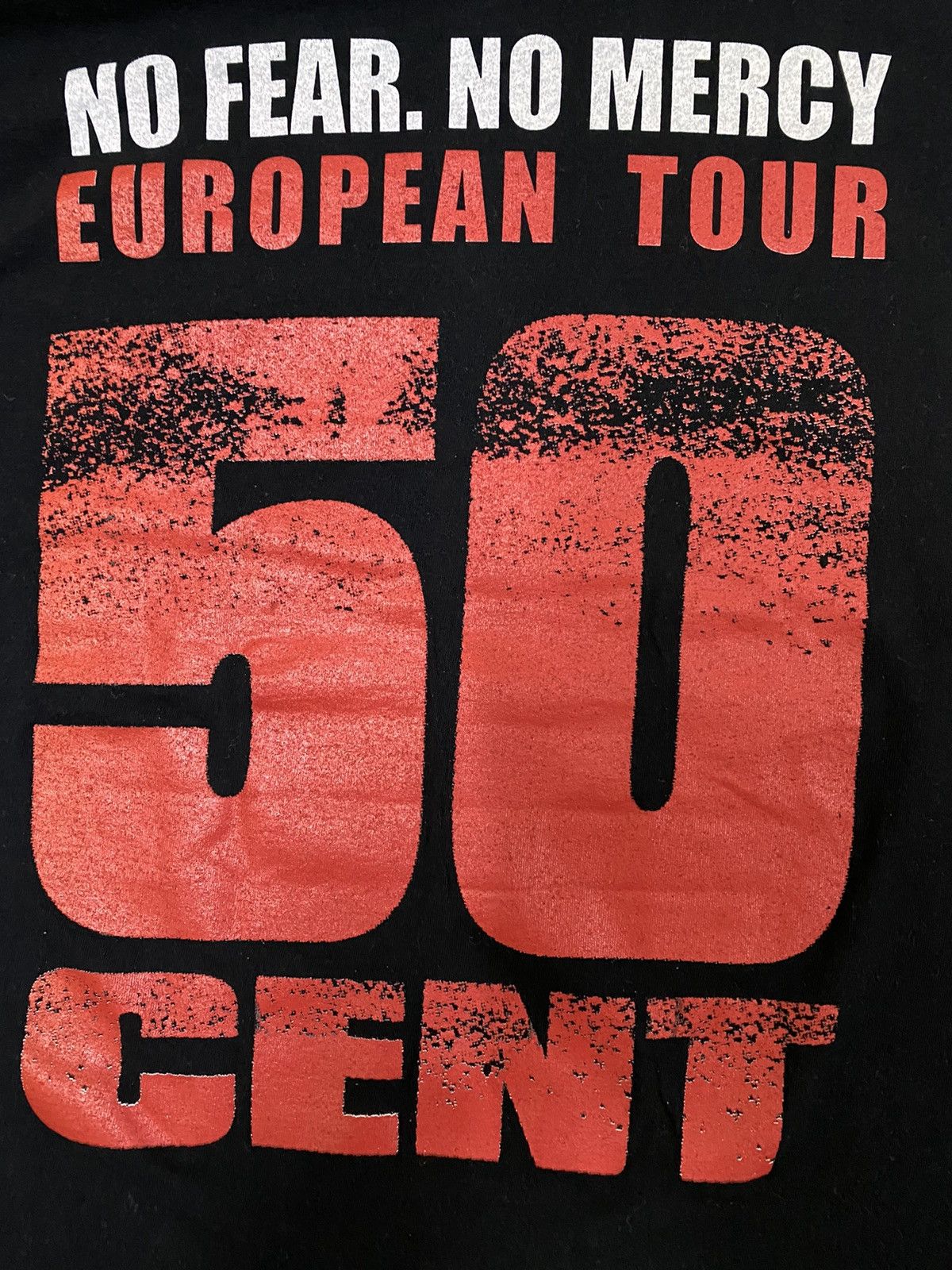 50 Cent vintage 2002 50 CENT no fear no mercy album promo t-shirts Size US L / EU 52-54 / 3 - 5 Thumbnail