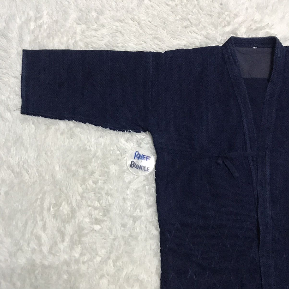 Japanese Brand 🔥Vintage Blue Indigo Kimono Noragi Japanese Traditional Size US XL / EU 56 / 4 - 13 Thumbnail