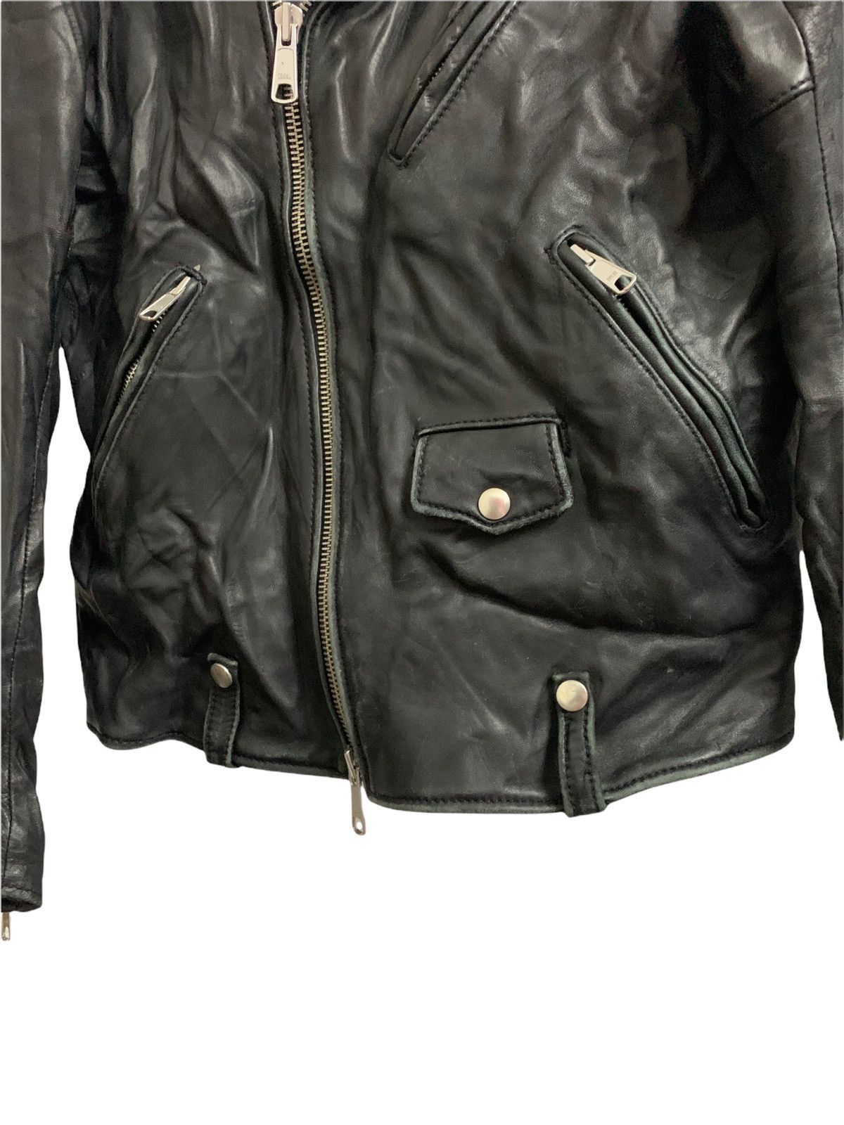 BEAUTY&YOUTH Beauty & Youth X United Arrows Punk Double Collar Jacket Size US S / EU 44-46 / 1 - 7 Thumbnail