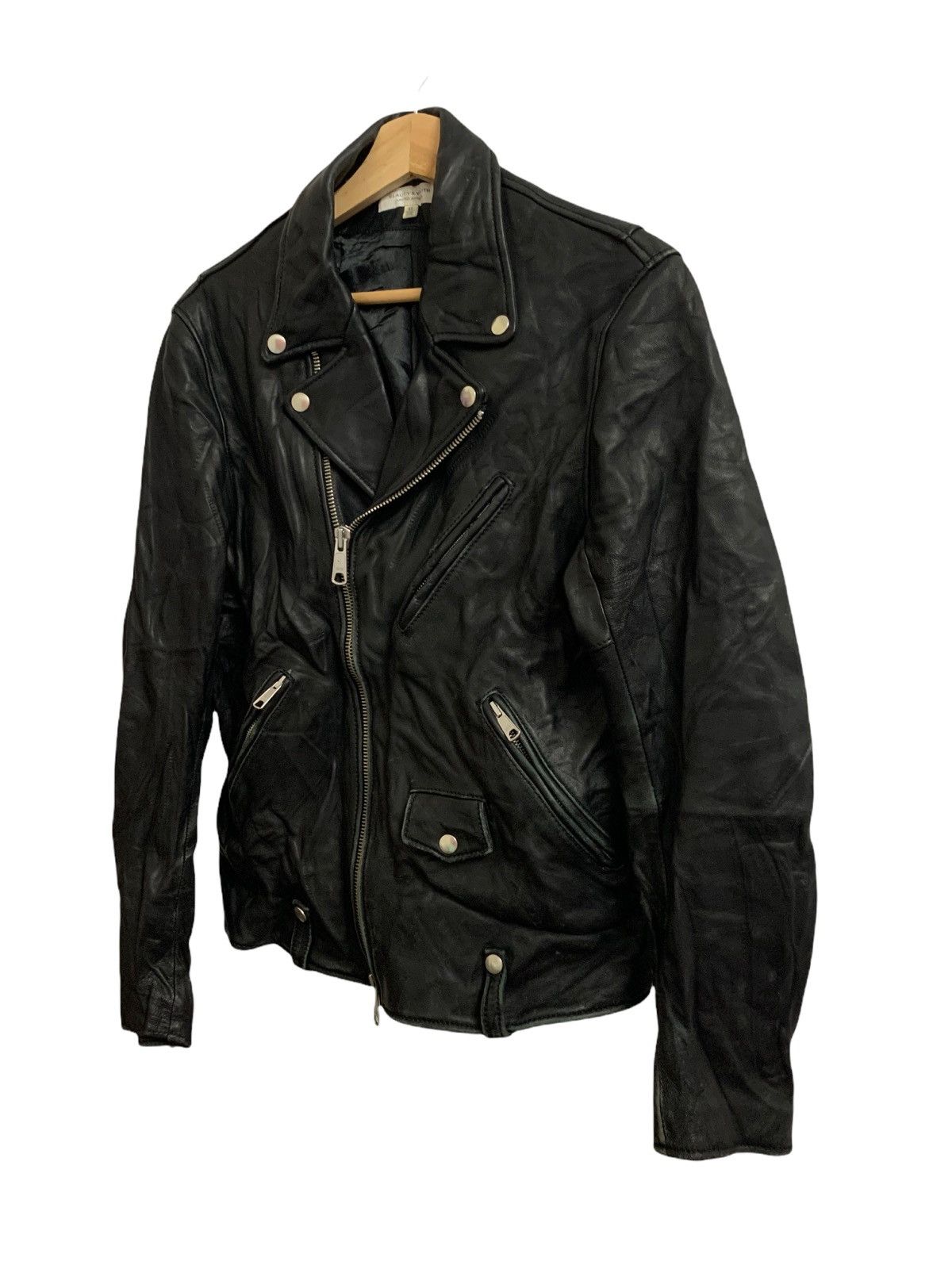 BEAUTY&YOUTH Beauty & Youth X United Arrows Punk Double Collar Jacket Size US S / EU 44-46 / 1 - 5 Thumbnail