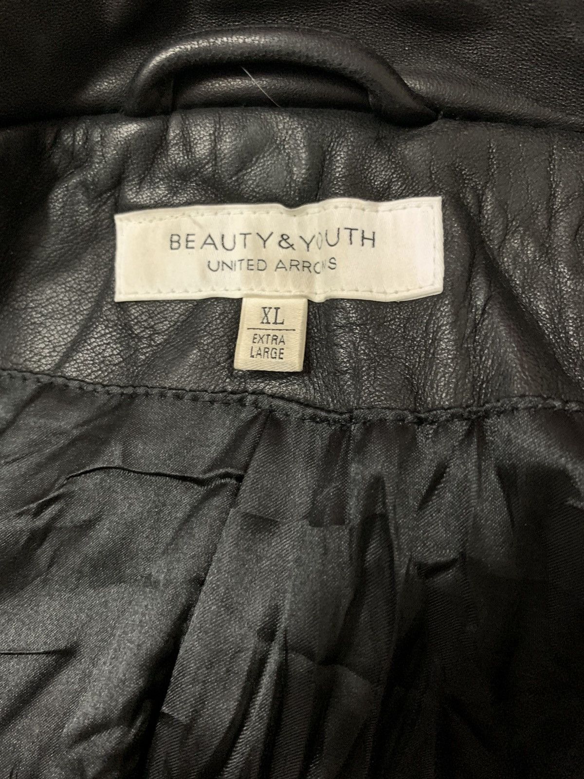 BEAUTY&YOUTH Beauty & Youth X United Arrows Punk Double Collar Jacket Size US S / EU 44-46 / 1 - 12 Thumbnail