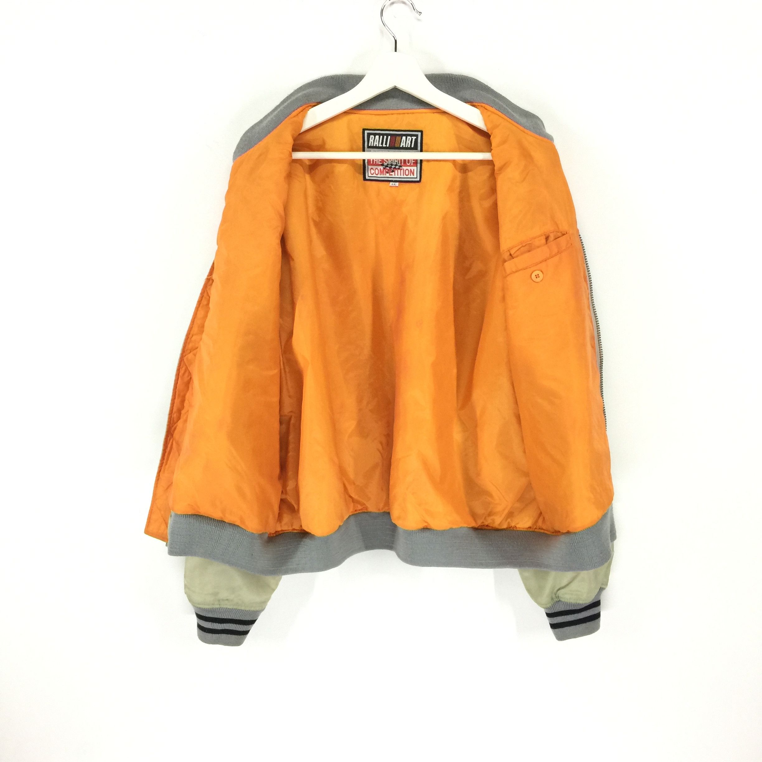 Japanese Brand × Vintage Ralliart Mitsubishi clubman embroidery vtg bomber jacket Size US L / EU 52-54 / 3 - 3 Thumbnail