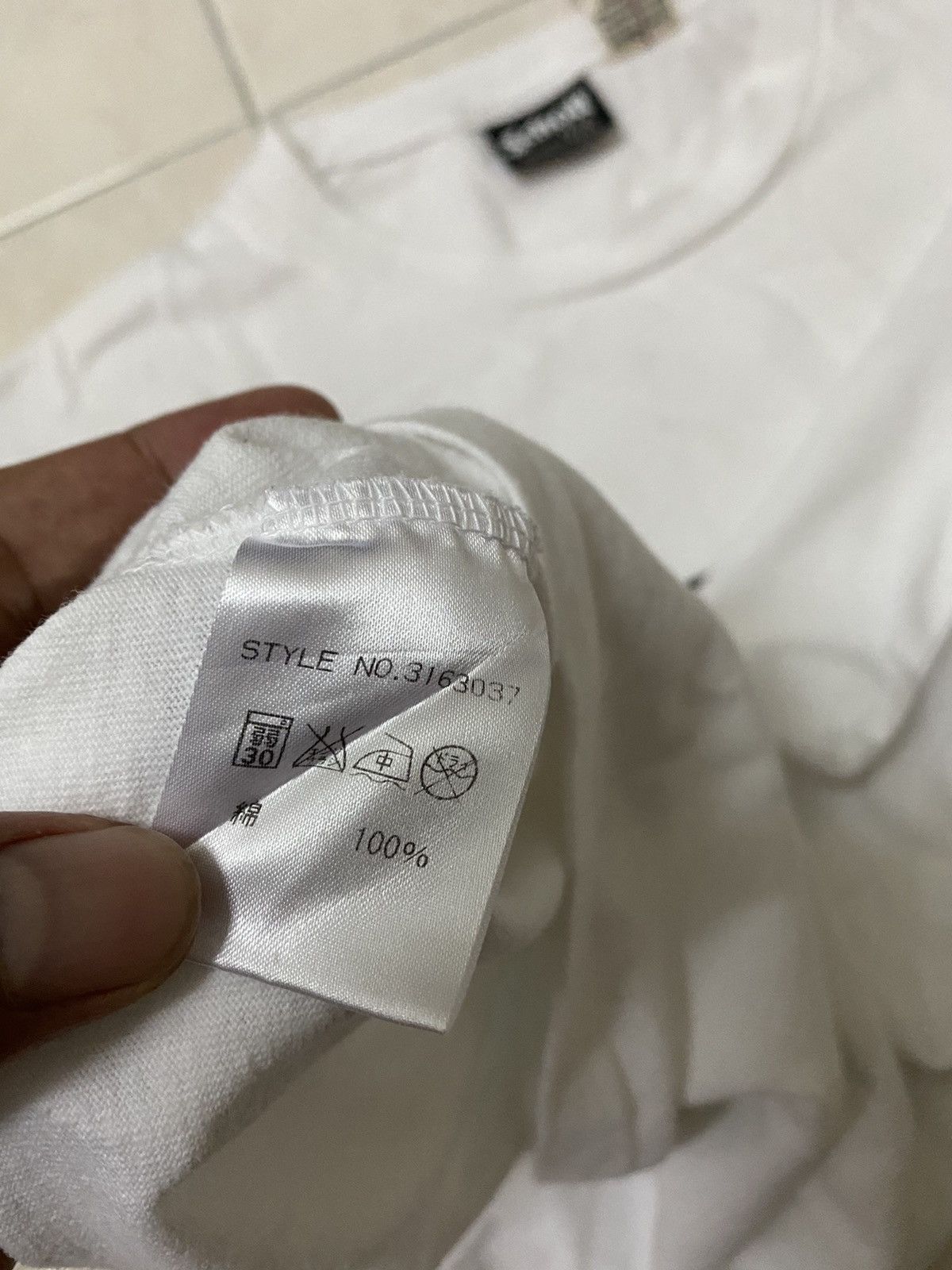 Japanese Brand × Schott × Vintage Vintage Schott Spellout Schott white tee Size US S / EU 44-46 / 1 - 6 Thumbnail