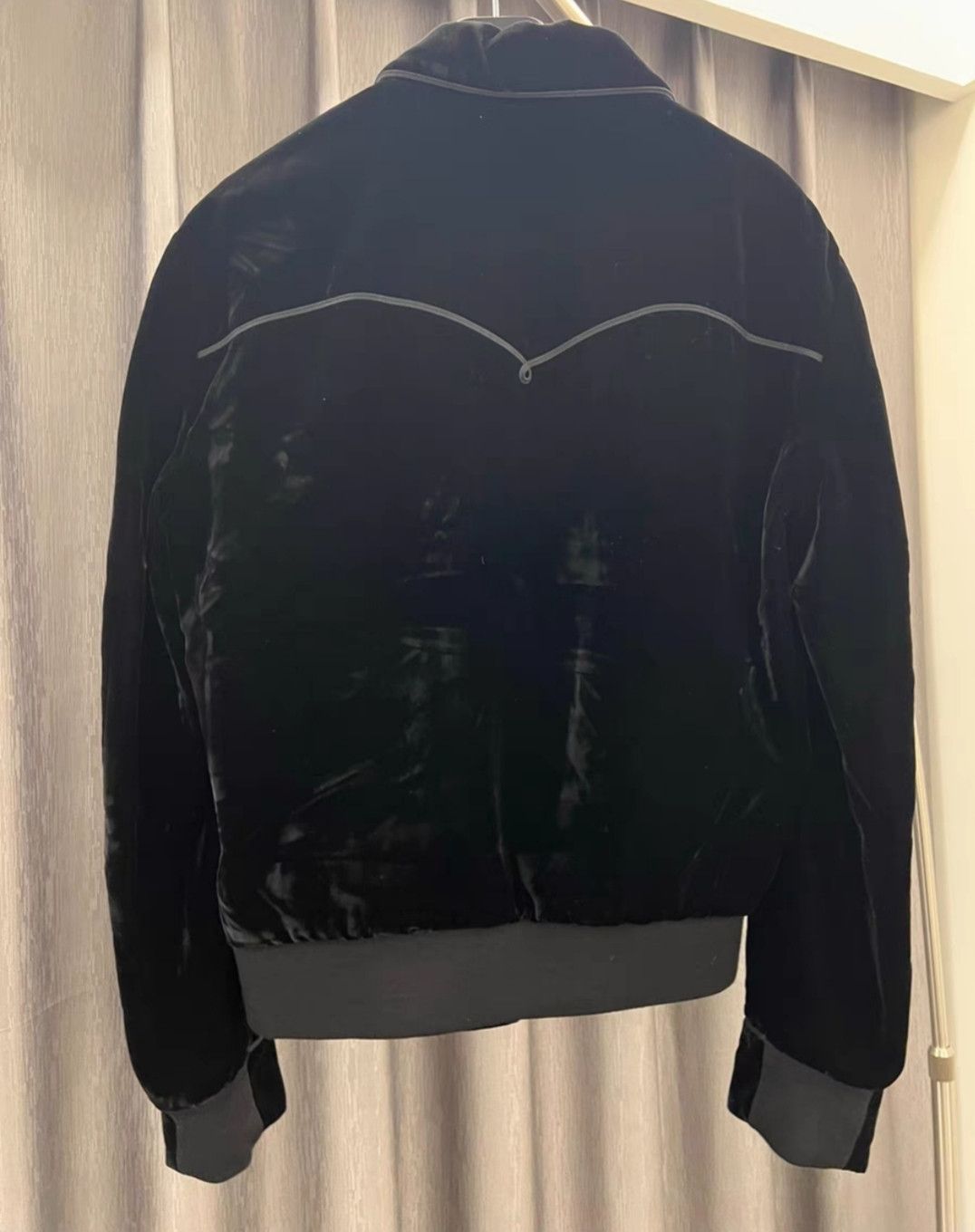 Yves Saint Laurent Saint Laurent 16Fw Velvet Jacket Size 46 Size US M / EU 48-50 / 2 - 2 Thumbnail