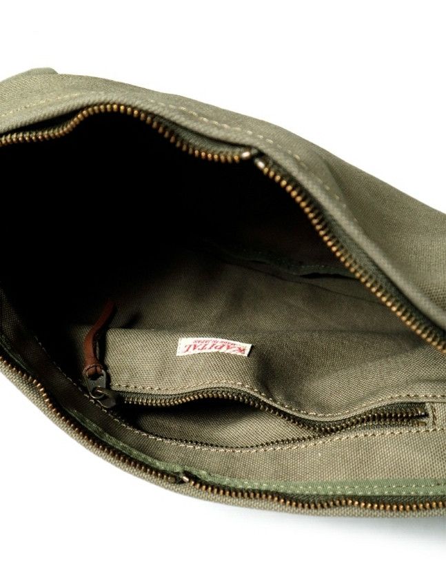 Kapital × Kapital Kountry KAPITAL No. 6 Canvas Little Snufkin BAG Size ONE SIZE - 3 Thumbnail