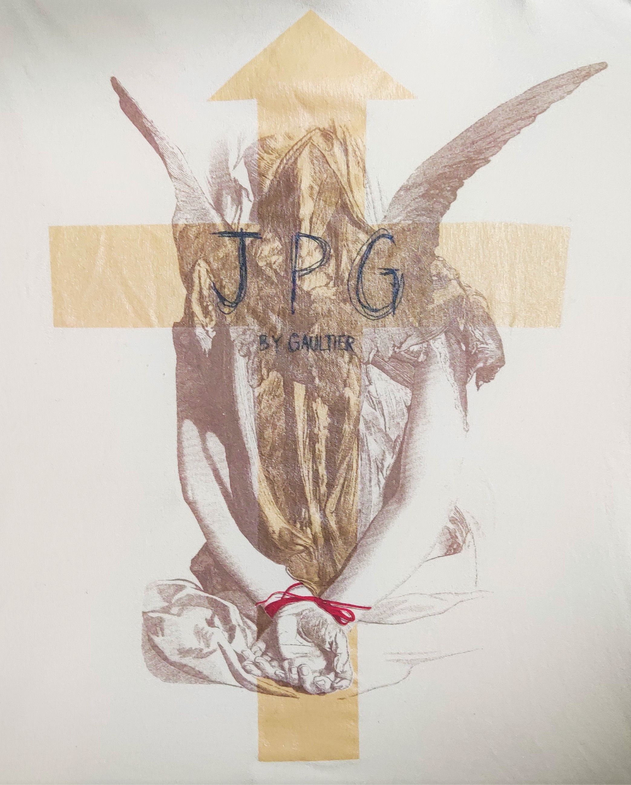 Jean Paul Gaultier Jean Paul Gaultier Angel Jesus Cross Religious T-shirt Top Size US S / EU 44-46 / 1 - 1 Thumbnail