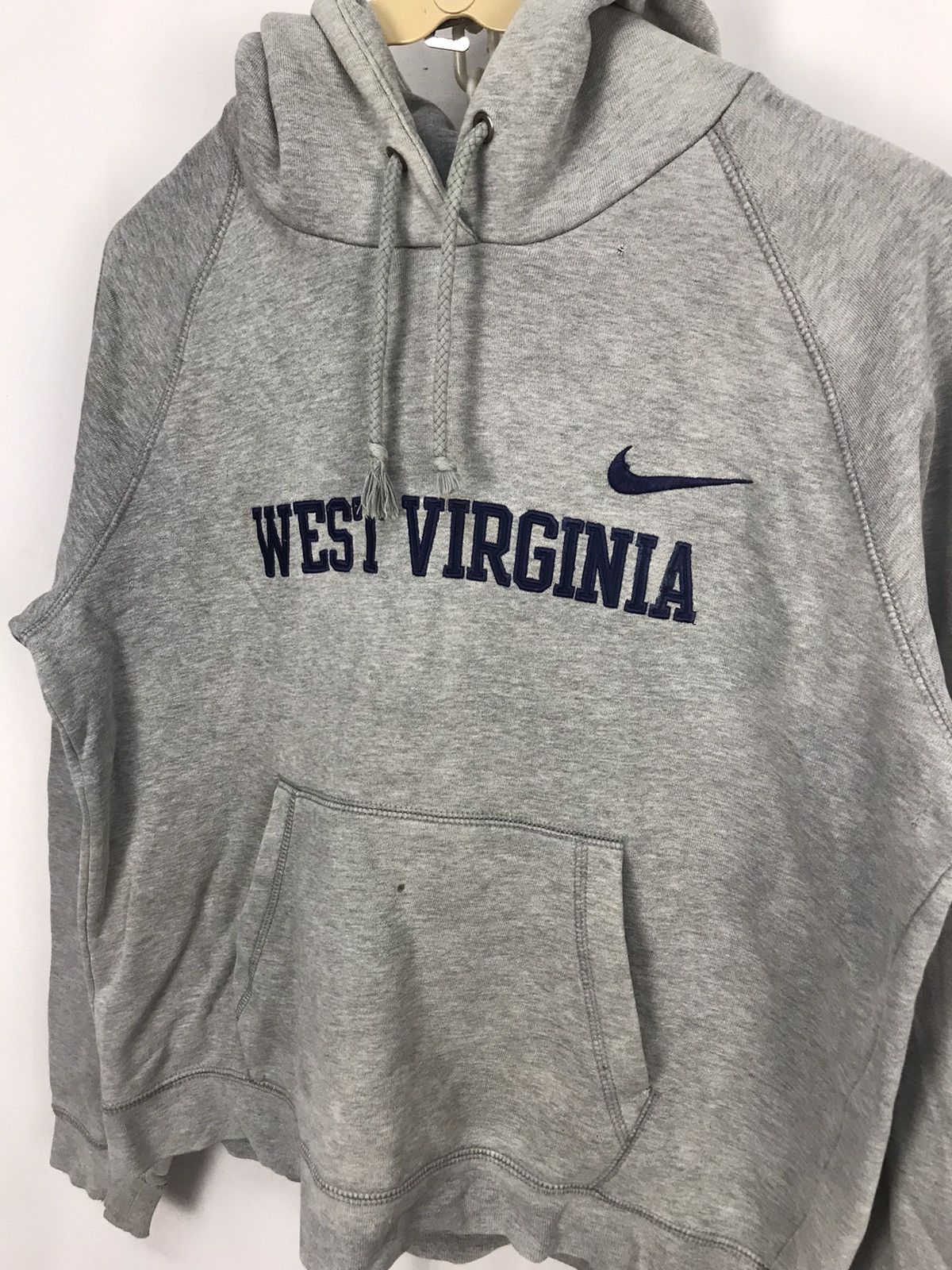 Nike Nike West Virginia spellout croptop pullover hoodie Size US M / EU 48-50 / 2 - 3 Thumbnail