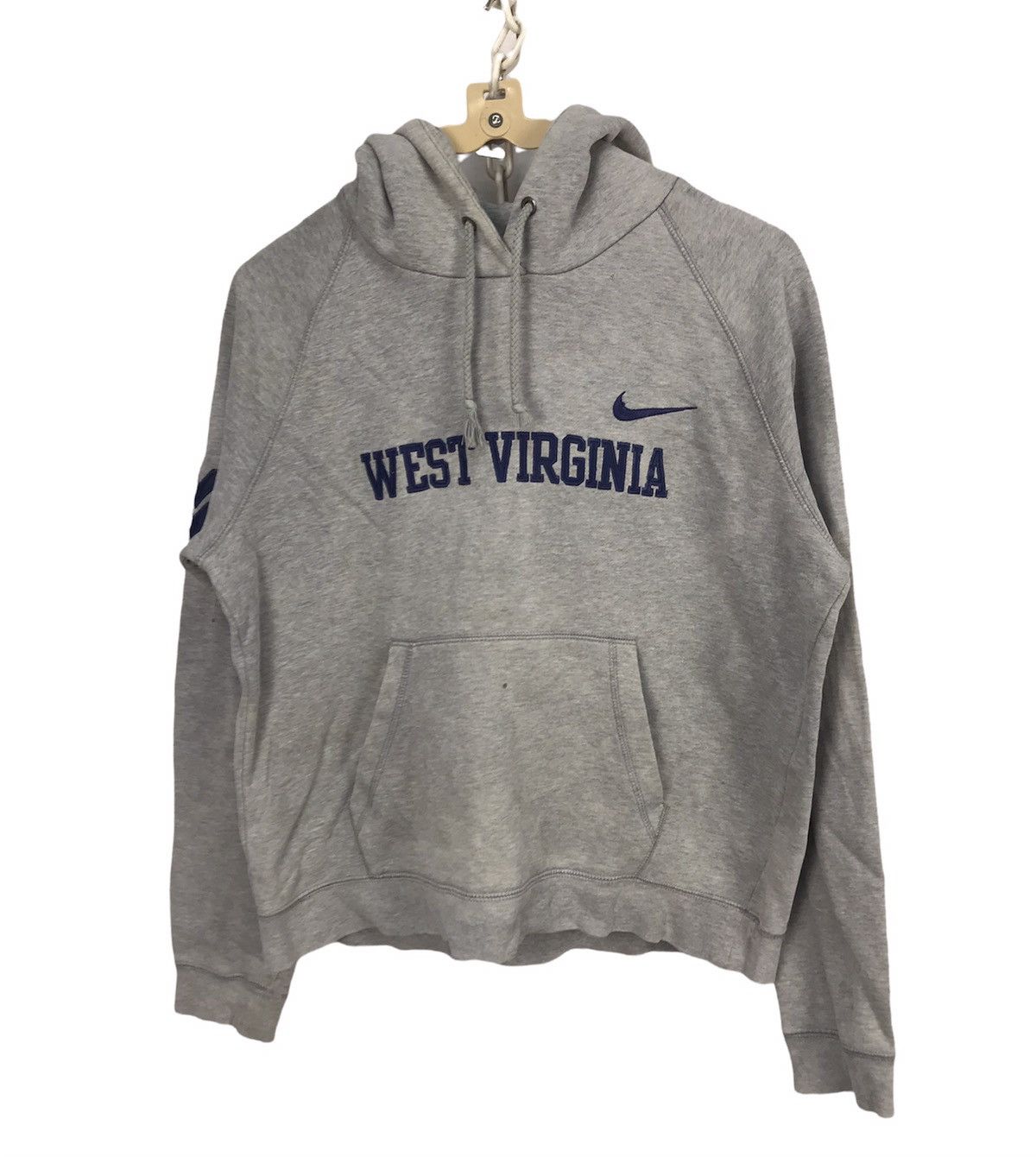 Nike Nike West Virginia spellout croptop pullover hoodie Size US M / EU 48-50 / 2 - 1 Thumbnail