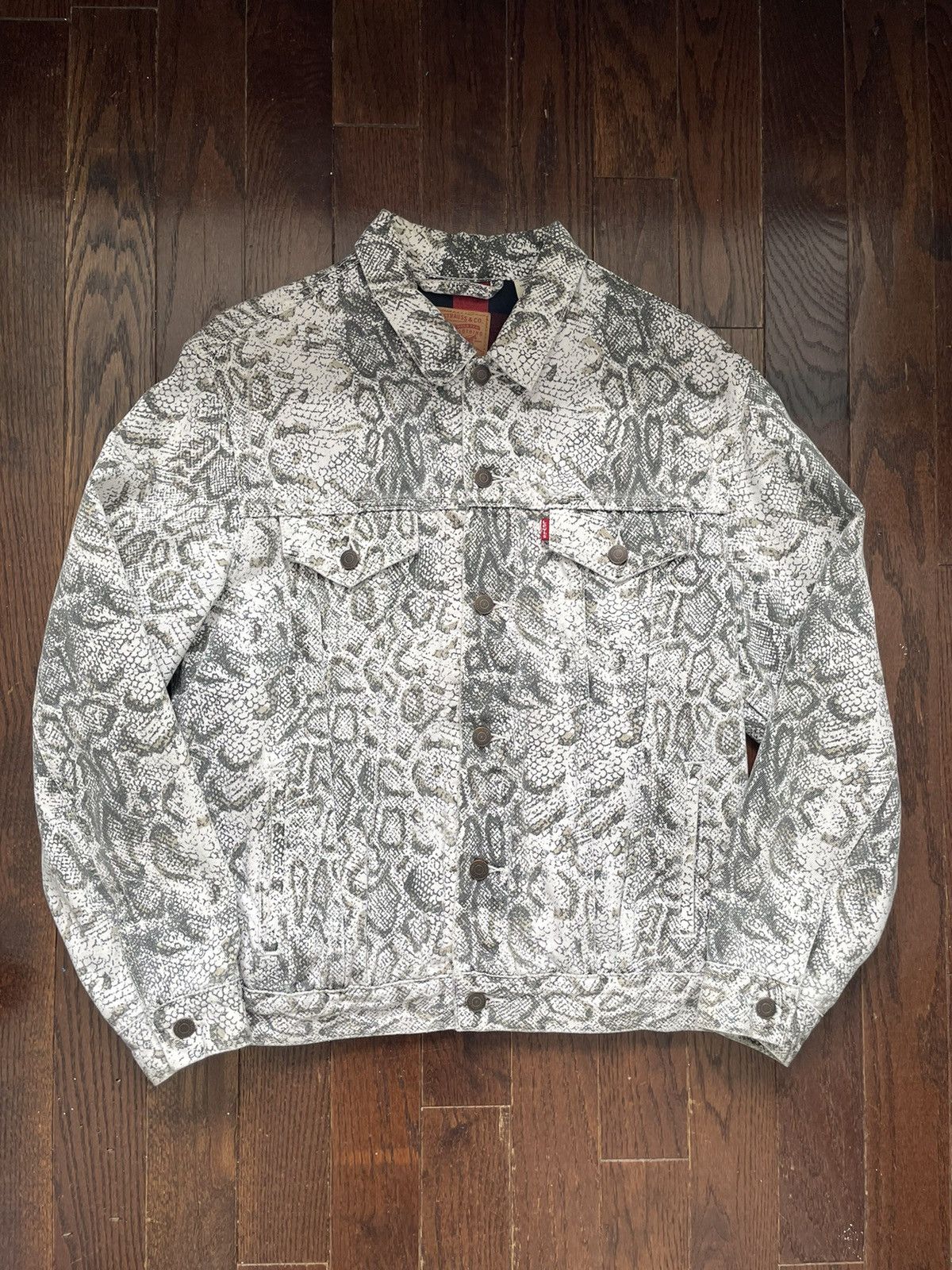 Supreme Levis Snakeskin | Grailed