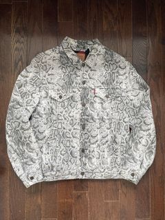 Supreme X Levi's Custom Camoufage Trucker Jacket Supreme X Levis Camo  F/W 13