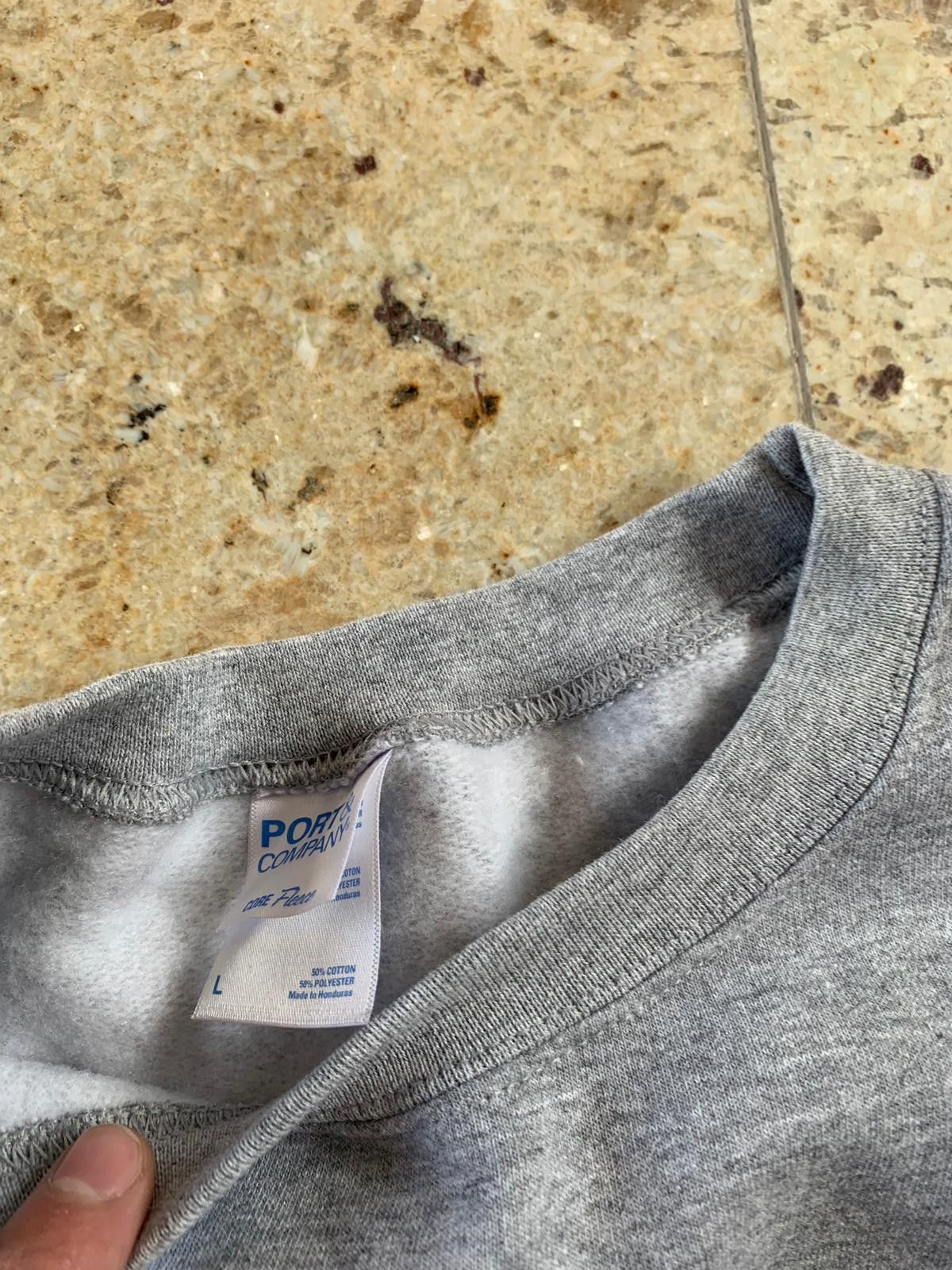 Marino Infantry Bubble Logo Sleeve Sweater in Grey Size US L / EU 52-54 / 3 - 10 Thumbnail