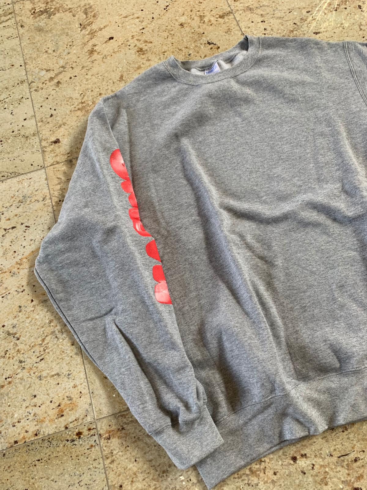 Marino Infantry Bubble Logo Sleeve Sweater in Grey Size US L / EU 52-54 / 3 - 7 Thumbnail
