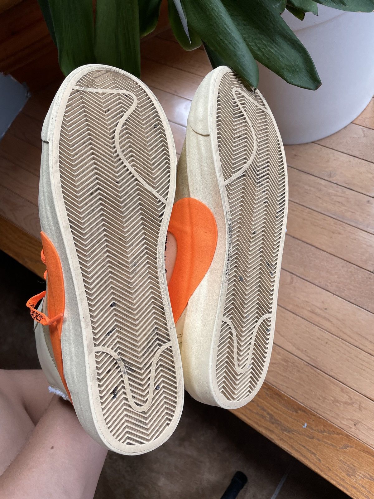 Nike × Off-White OFF-WHITE x Blazer Mid All Hallows Eve 2018 size 10 Size US 10 / EU 43 - 7 Thumbnail
