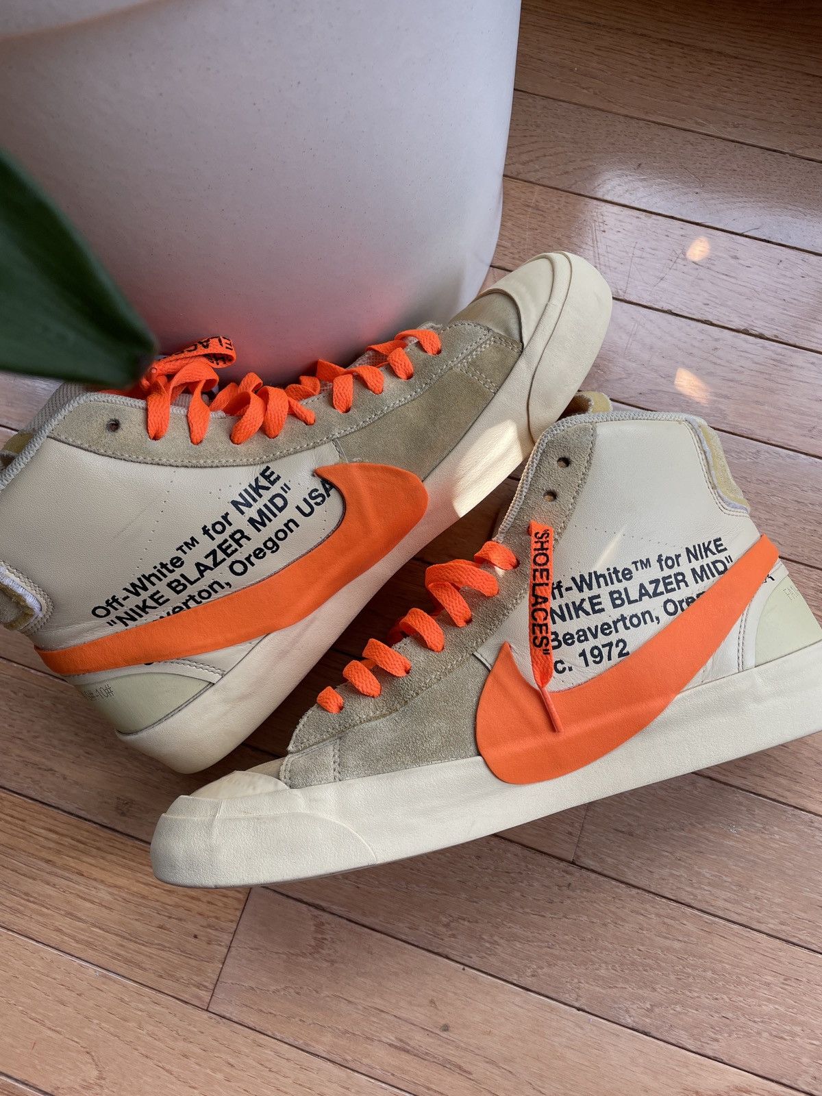 Nike × Off-White OFF-WHITE x Blazer Mid All Hallows Eve 2018 size 10 Size US 10 / EU 43 - 2 Thumbnail
