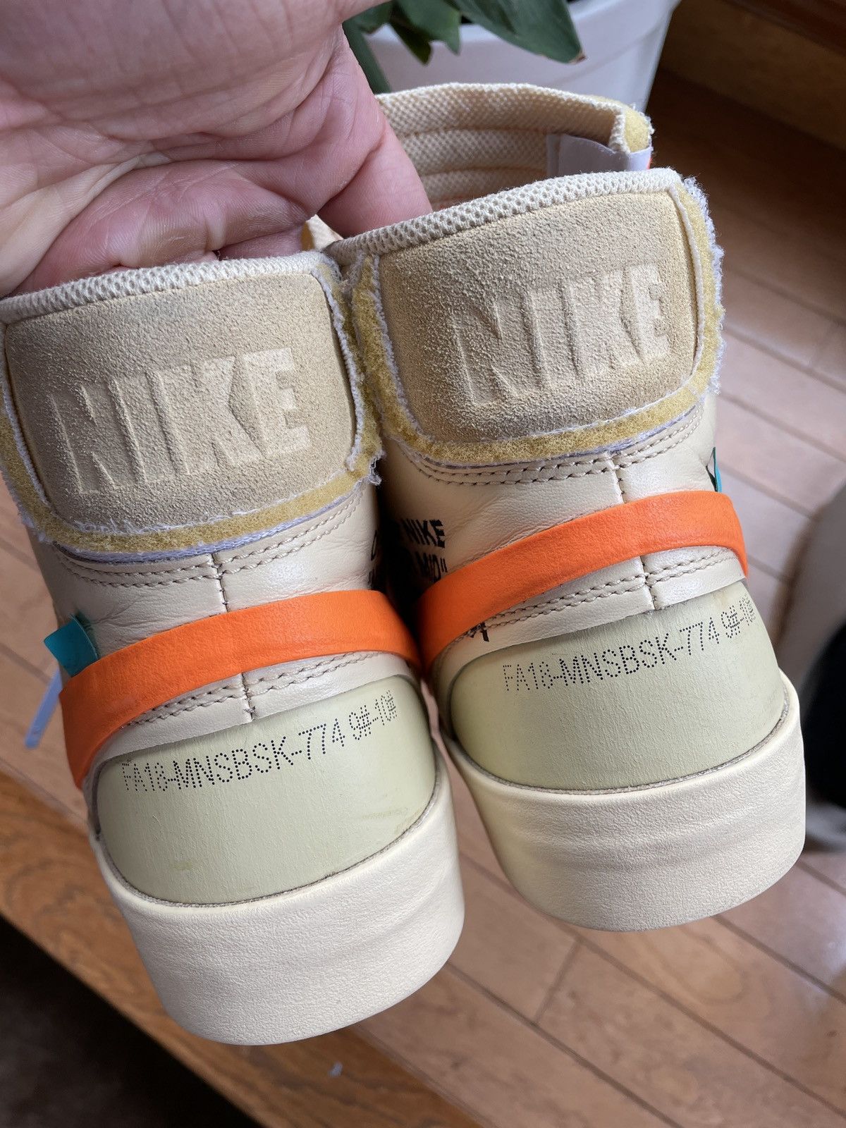 Nike × Off-White OFF-WHITE x Blazer Mid All Hallows Eve 2018 size 10 Size US 10 / EU 43 - 5 Thumbnail